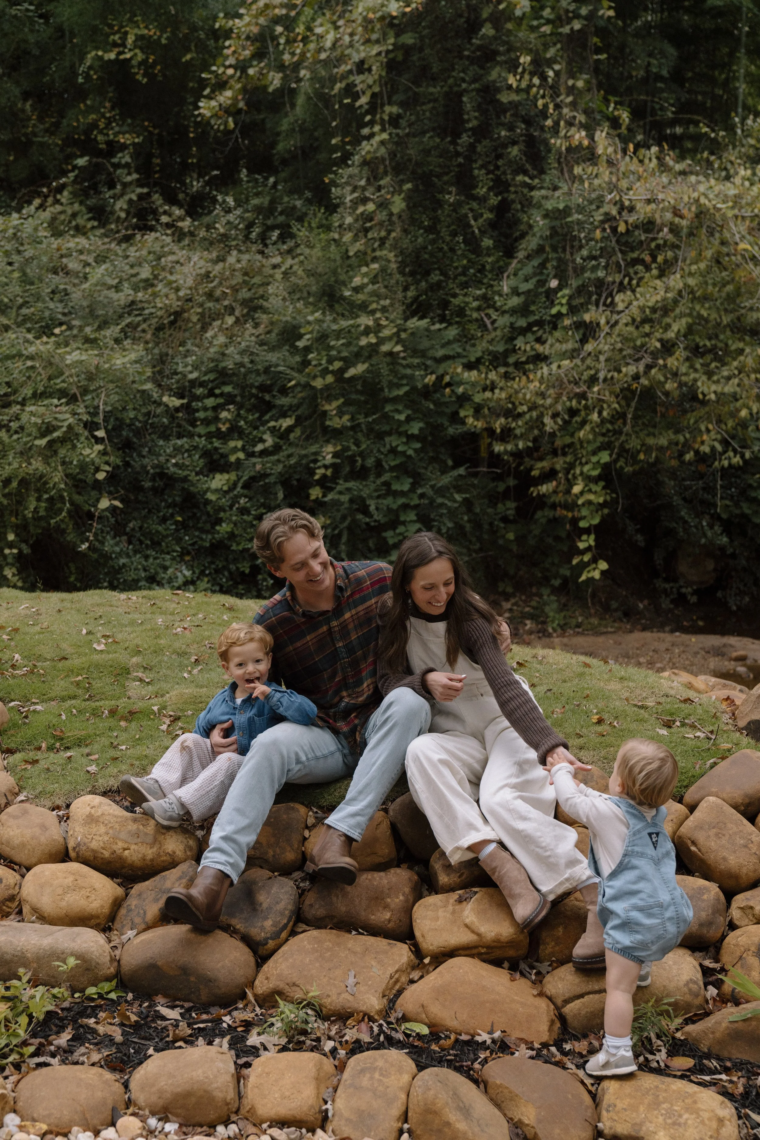 Fall Hickory Dickory Park Family of Five