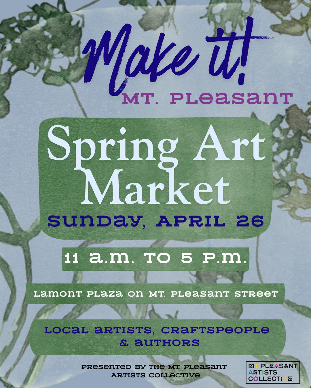 Mt. Pleasant Spring Art Market