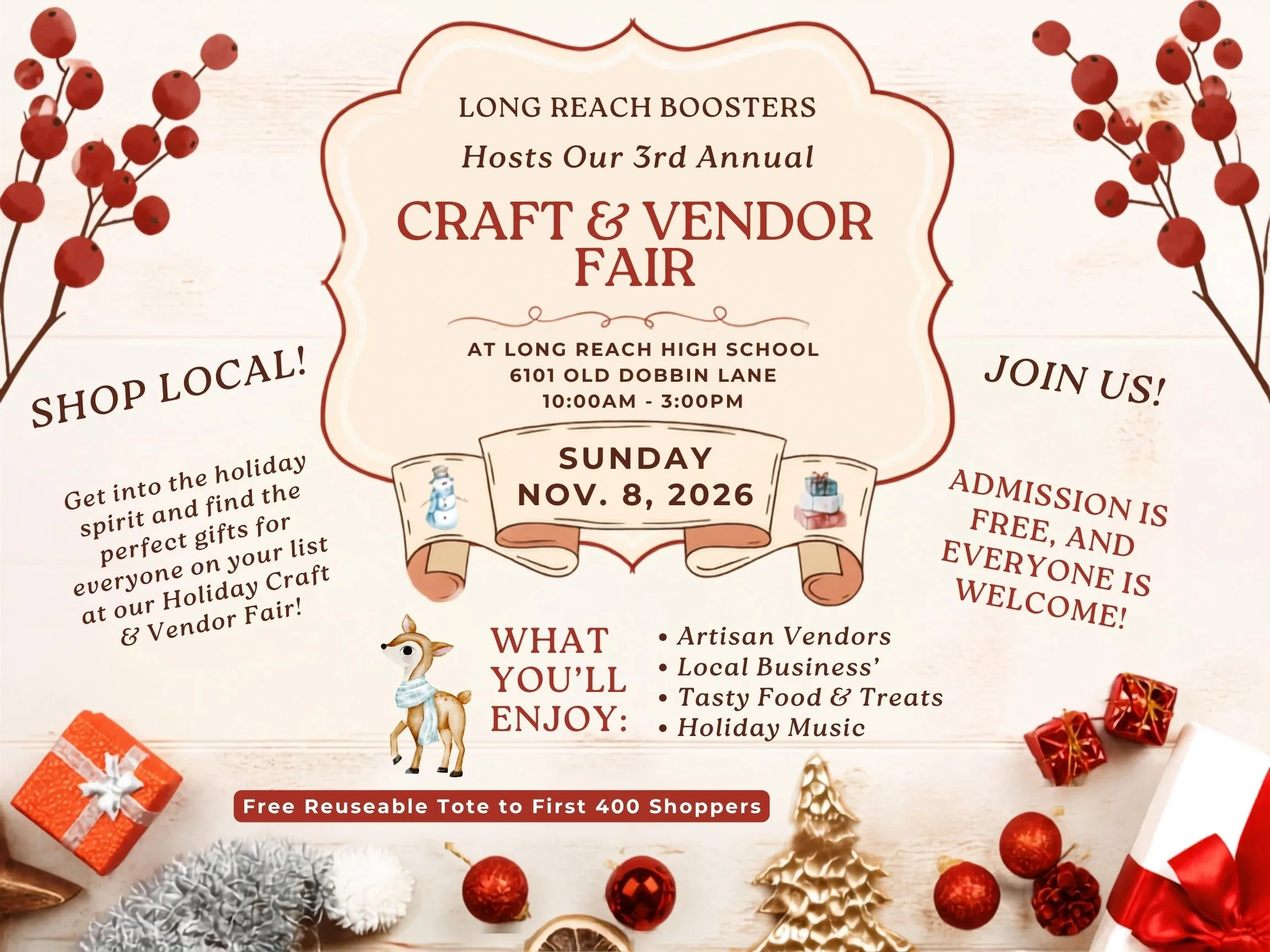 Long Reach Craft Fair