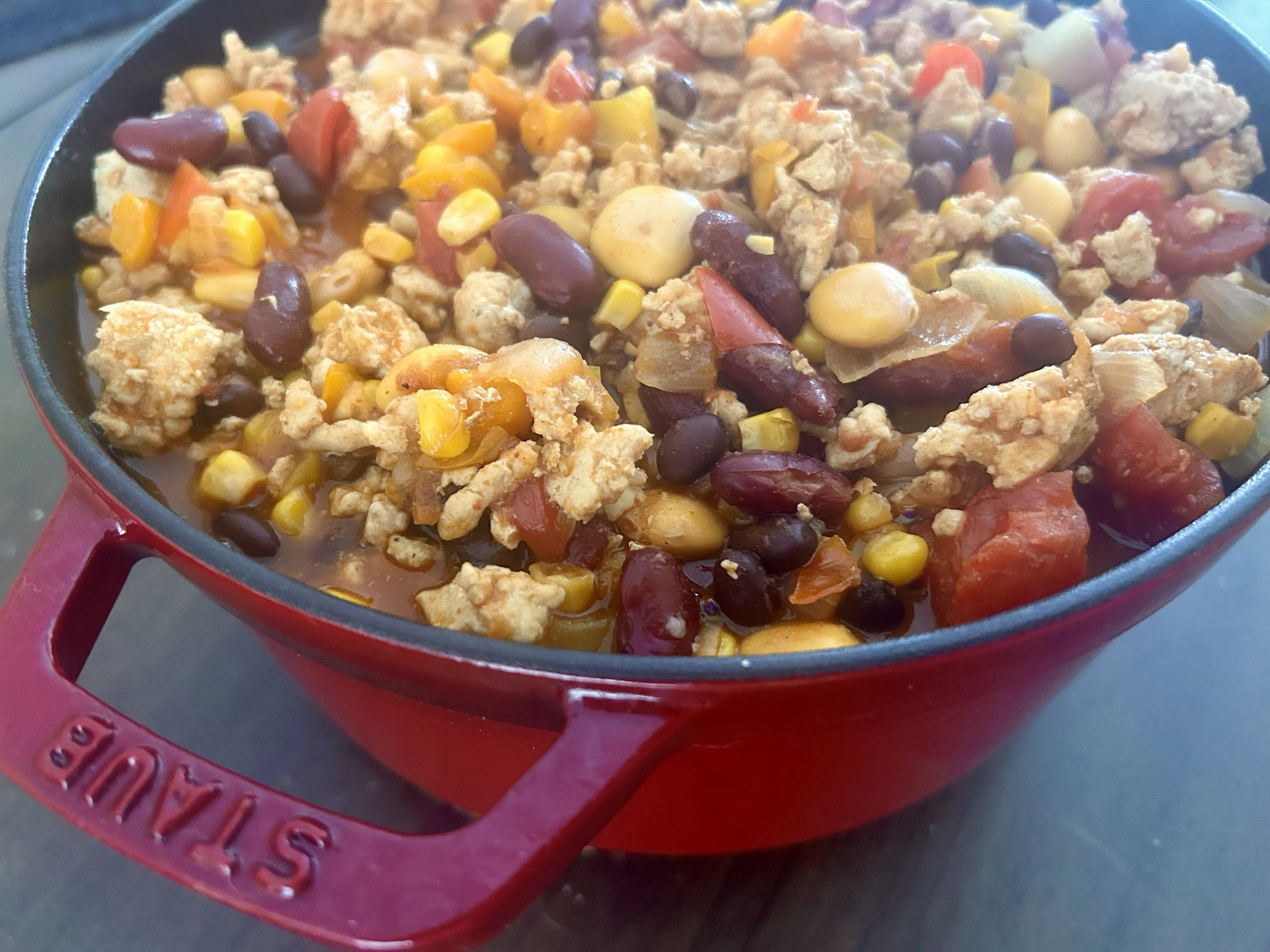 High-Protein Triple Triple Chili
