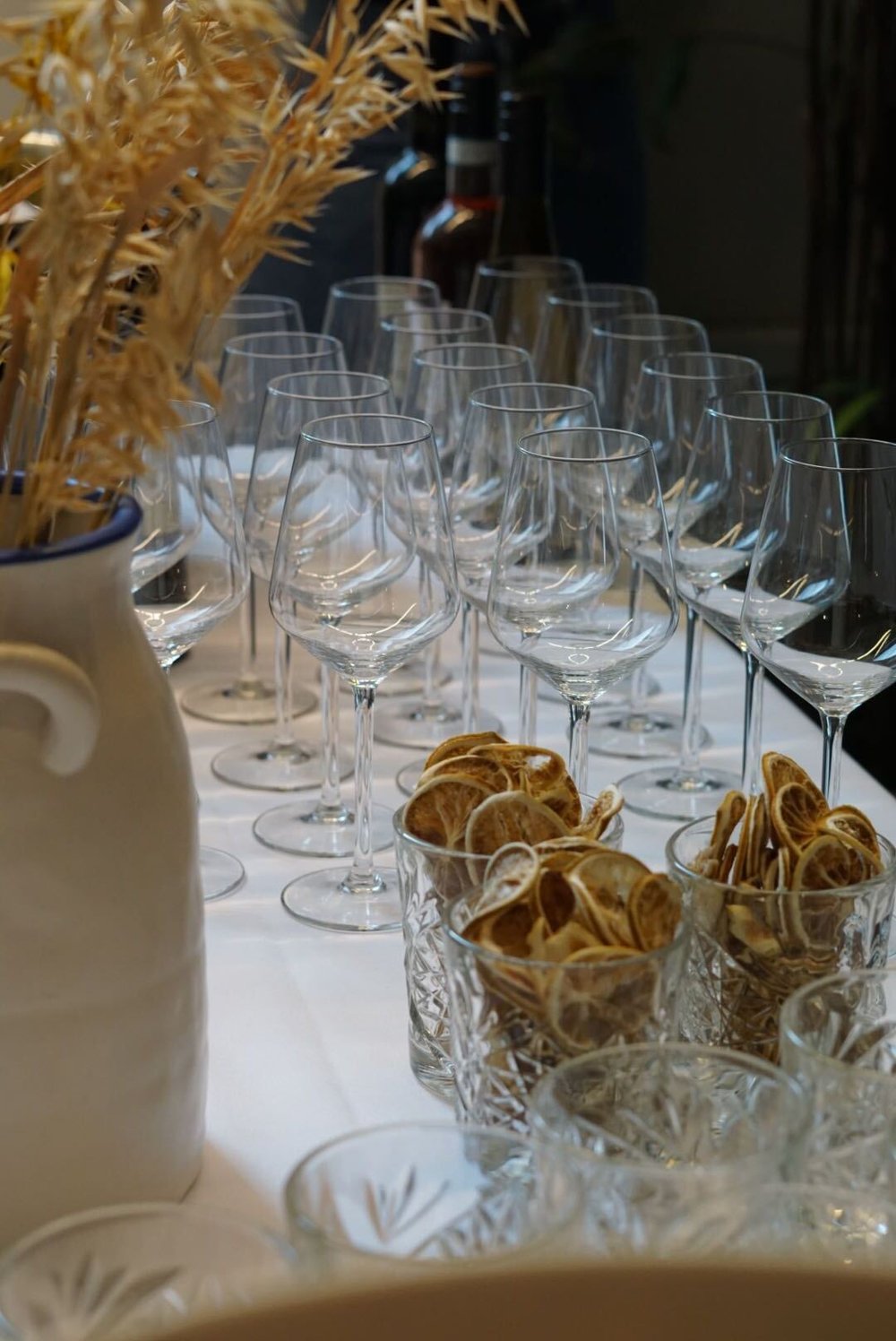 glas Glasudlejning i København - cocktailglas, vinglas, bambusbar m.m.