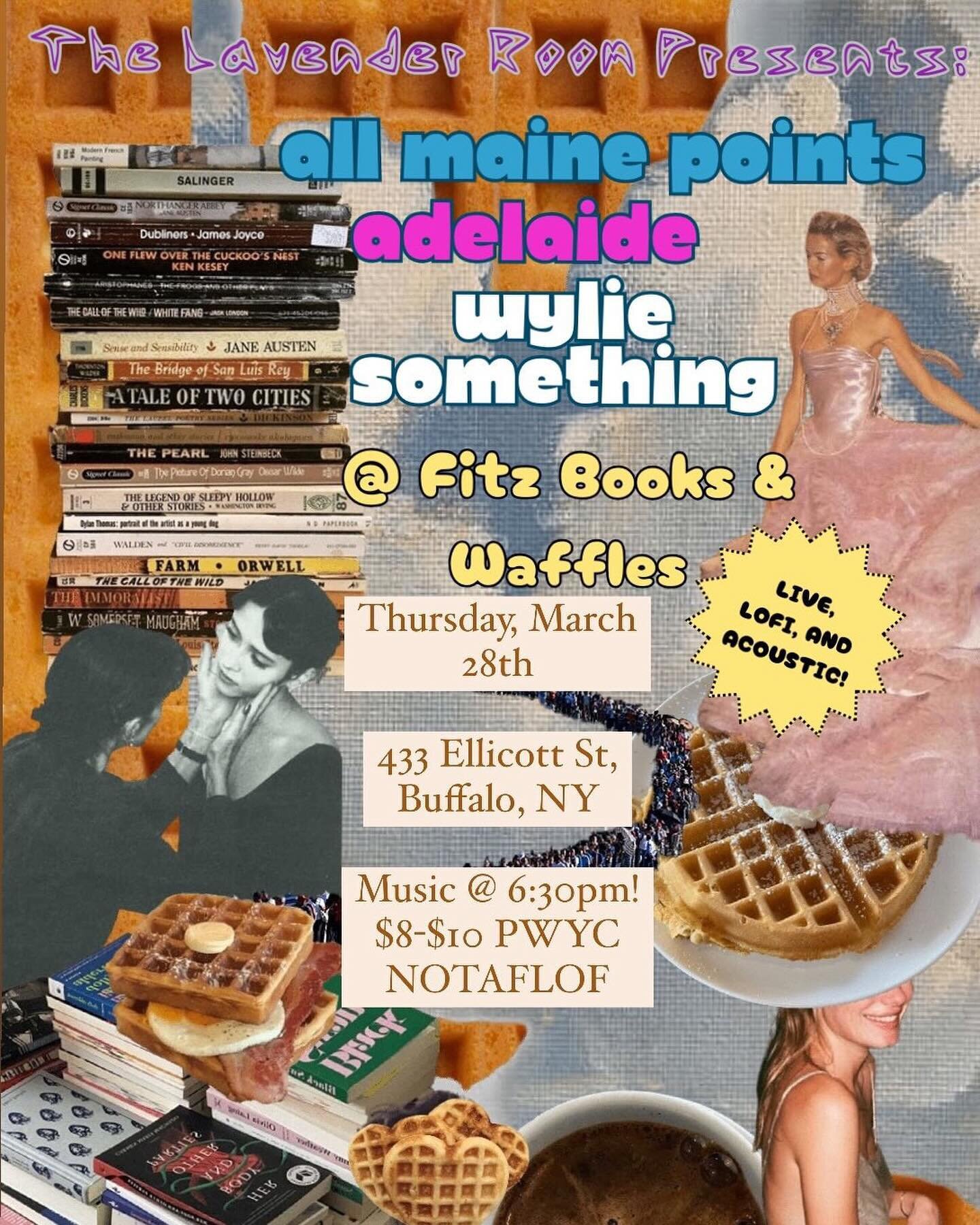 🚨🚨WOWOWOW literally the tenderest and coolest lineup you've EVER seen while you chow down on some waffles?!!! what could possibly be better? 🚨🚨 kick off aries season with two of your fave aries (me and @_.darrenv._) .... if you don't we will 🥺👉