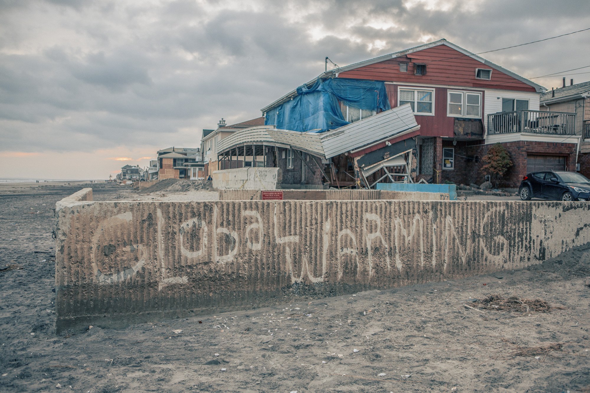  Rockaway Beach, NY after Hurricane Sandy 