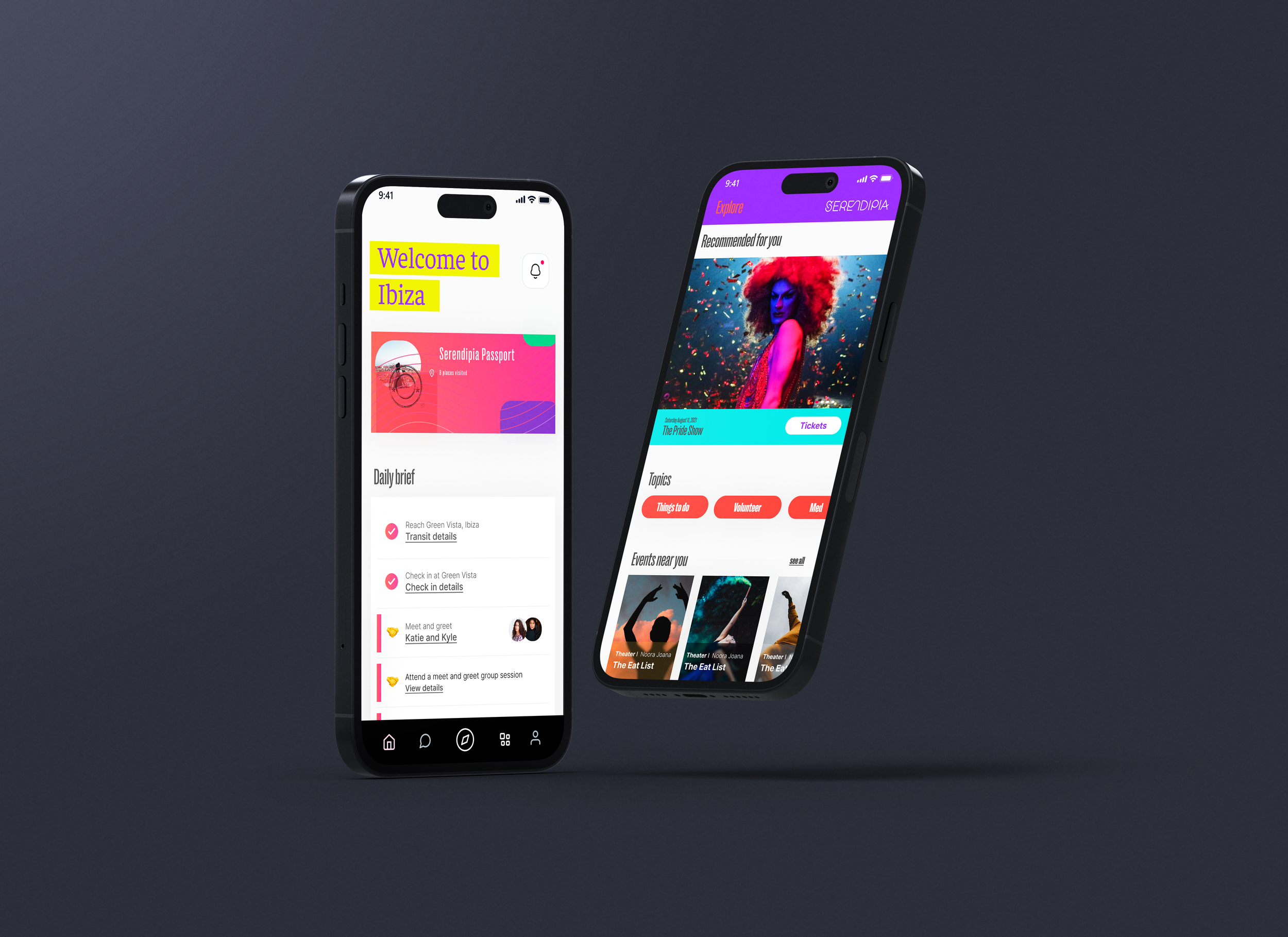 Mobile App experience design