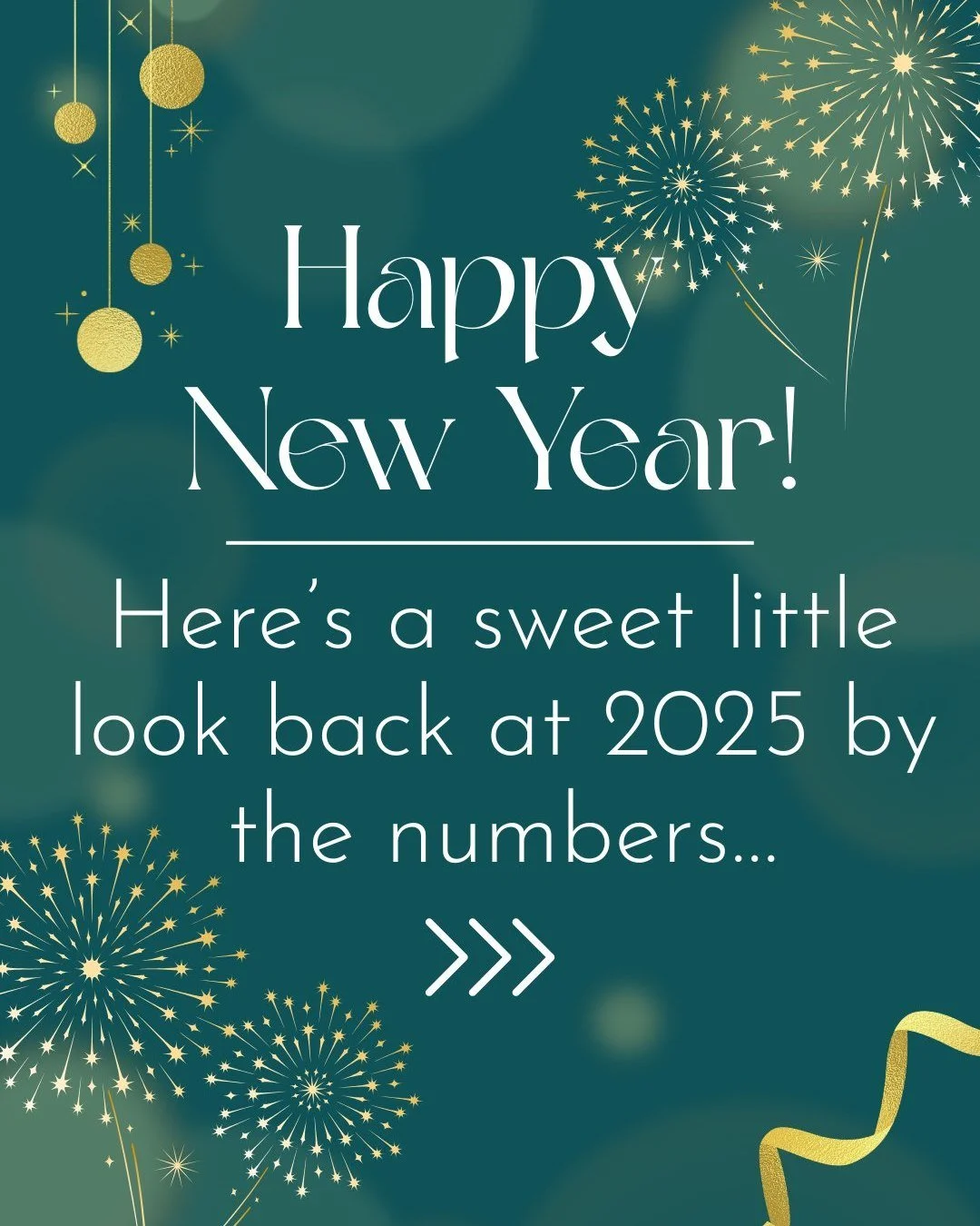 Here&rsquo;s a sweet little look back at 2025 by the numbers&hellip;

🚙 6,270 Miles driven
📖 29 audio books completed
⏰ 141 sessions; 419 hours organizing
👕 120 lbs of textiles recycled
🔋Enoung cords rescued from junk drawers and recycled to wrap
