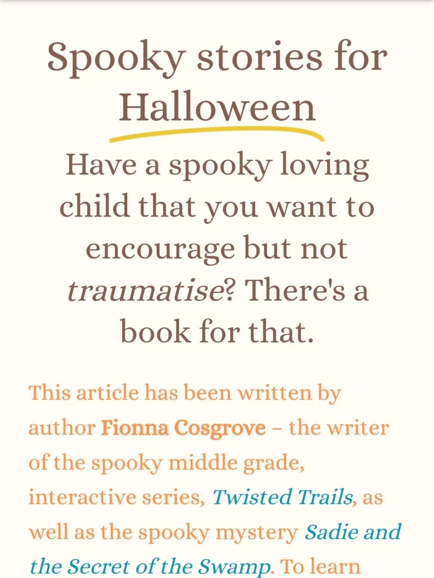 A little blog post i wrote for @birchysbooks 👻 "There's a book for that"
.
All Hallows Eve is almost upon us, so in this post I walk you through just a handful of my spooky book recs from picture books through to upper mg 👻 
.
From @peter