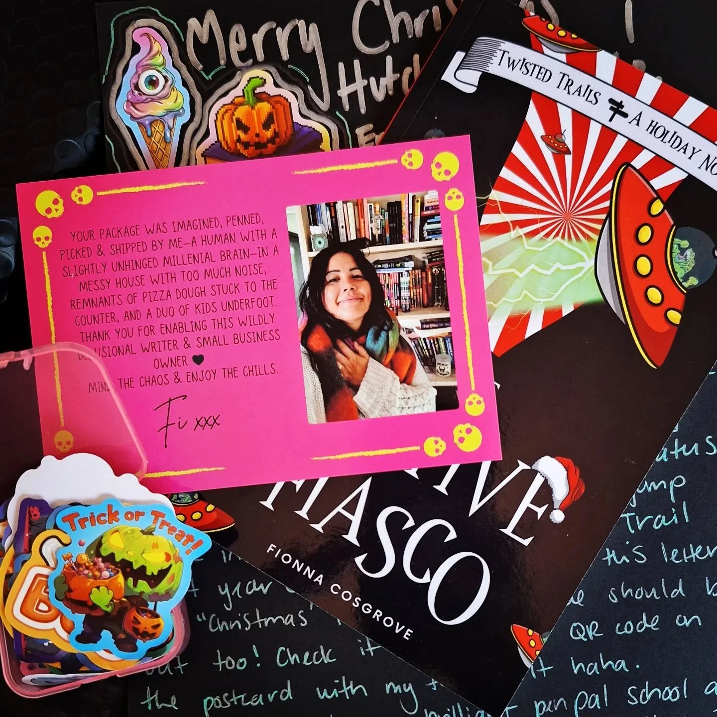 🌲 AUTHOR PEN PALS! 🌲
.
Possibly my last letter for the year 🥹 Another year of pen pallage with a wonderful school from Tasmania. 
.
Many questions were asked, answered and deliberated over. The most popular? Who is my favourite soccer player. Ive 