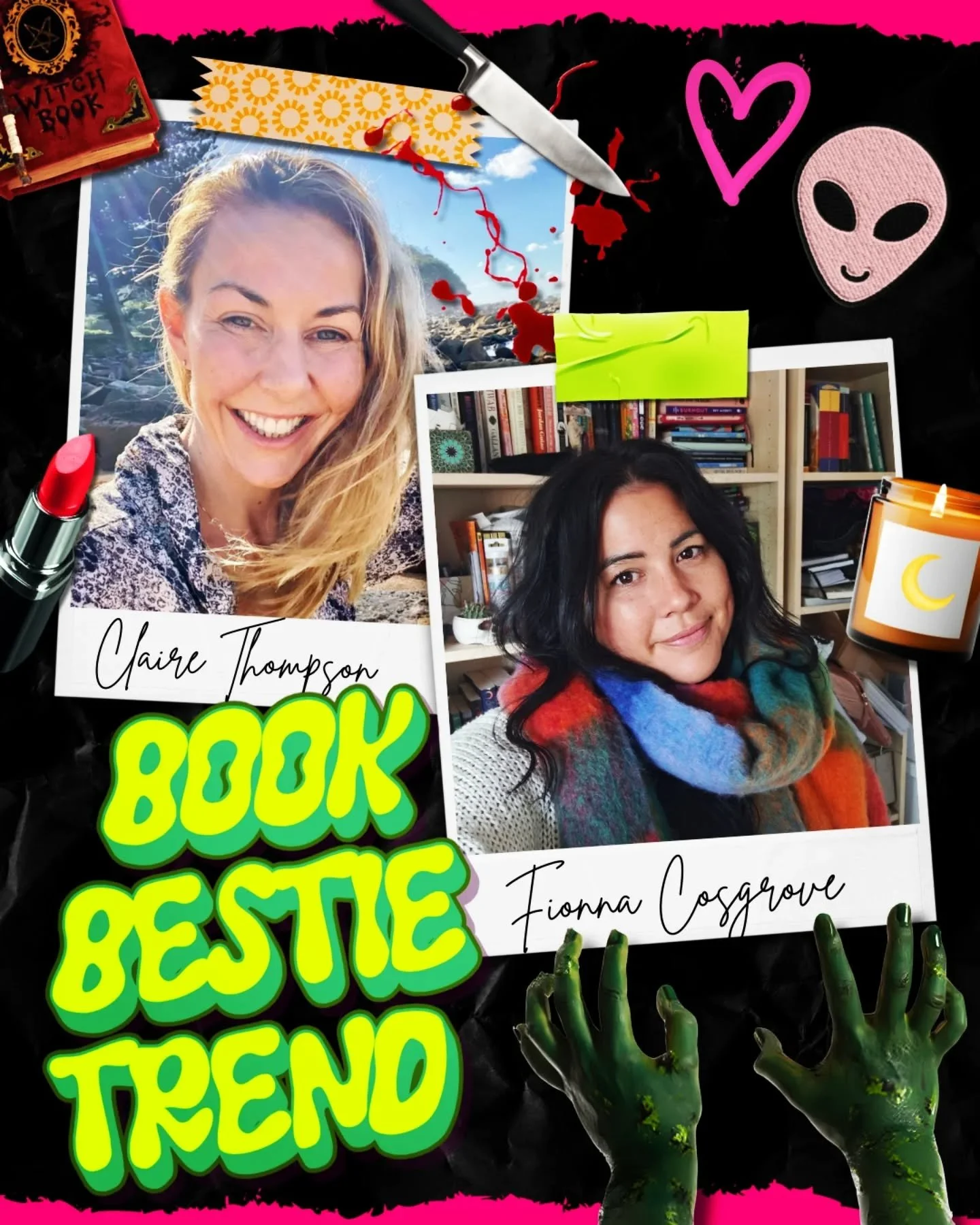 💚 Love a good Book Bestie trend and knew exactly who to ask 💚
.
@clairethompsonbooks is on her way over to the dark side, however its clear from her answers that she was never really anywhere else.
.
From the good ole days of Emails From a Publishe