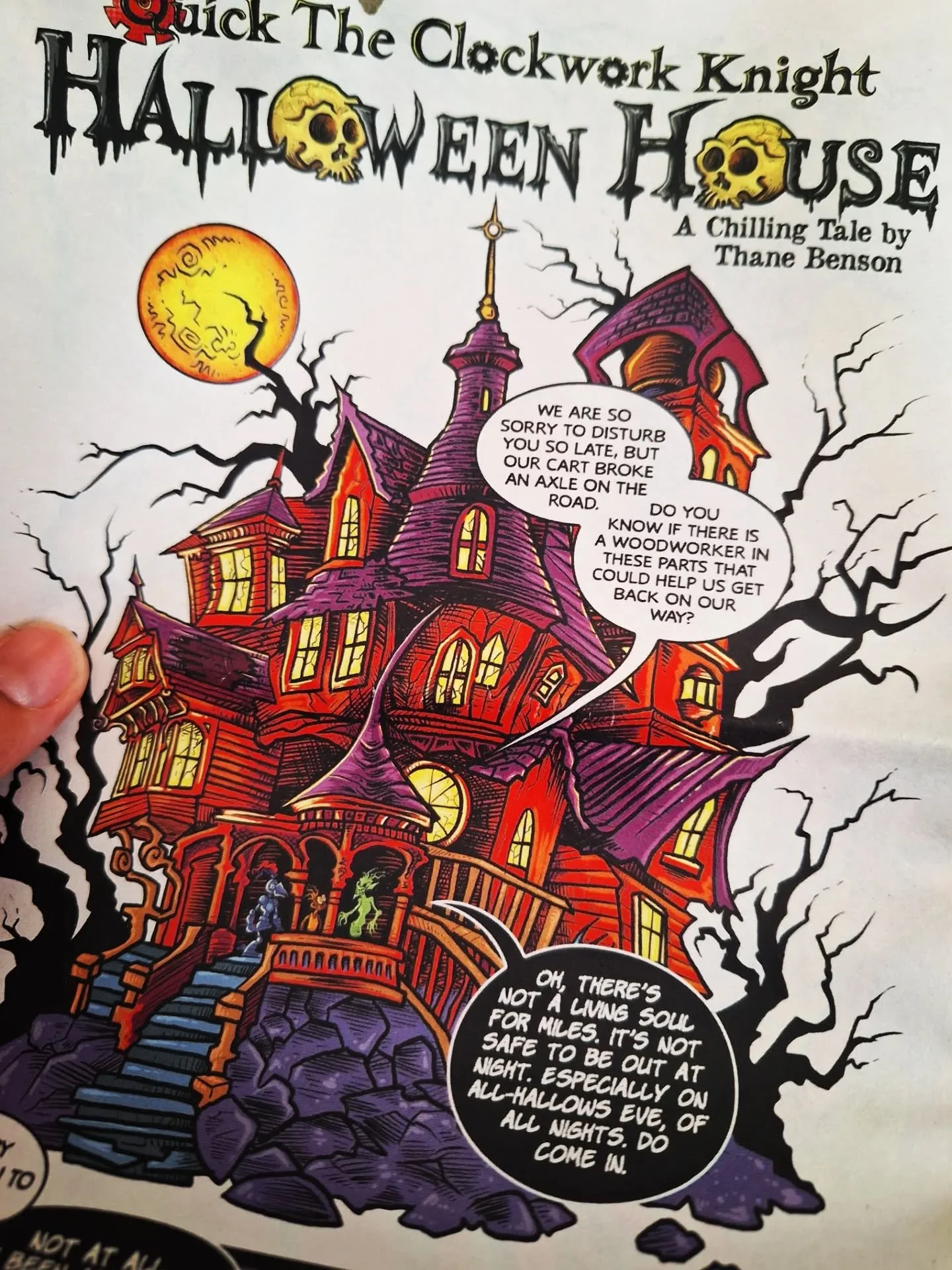 🤺 Quick the Clockwork Knight🤺 by @thanebenson
.
Kickstarter introduced me to a whole range of awesome things that different creatives are doing across the world. Comics are big in Kickstarter land, and I loved the idea of this one.
.
A single page 