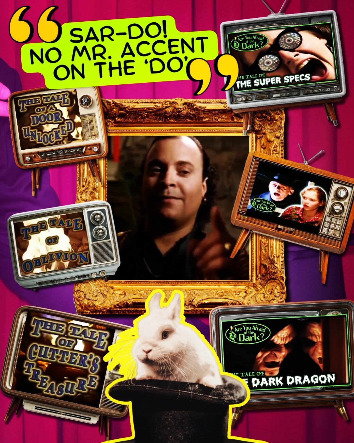 #areyouafraidofthedark was my entire childhood. And honestly,  feels like my entire adulthood too. And Sardo was a very magical part of it.
.
So for @oldschoolapril and #sadsickapril with a prompt like Magic, Sardo was really the only option 🎩 
.
Pa