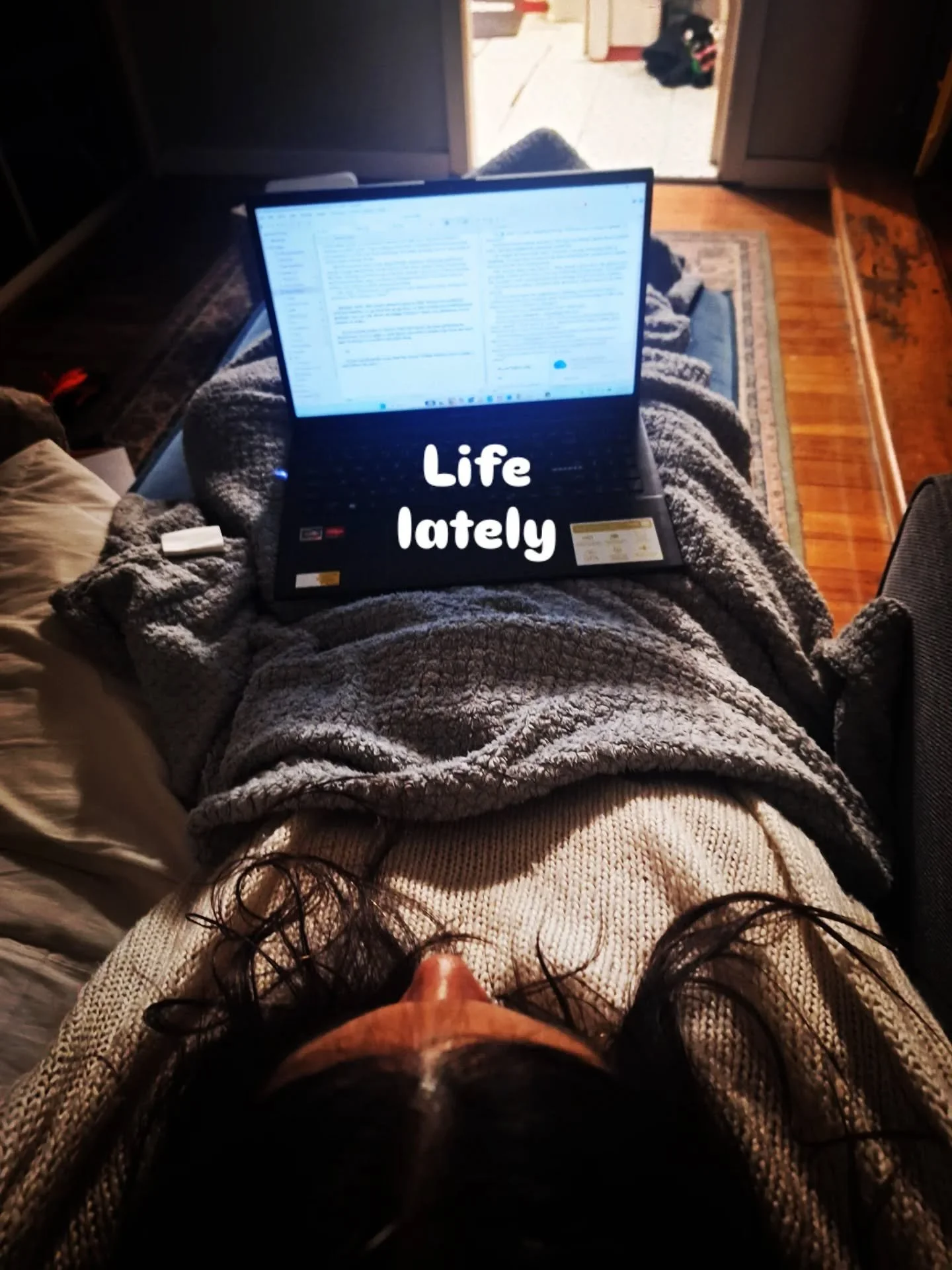 Life lately.
.
Books. Writing. Bowling. Printing. 🐌. 🕷. 
.
You?