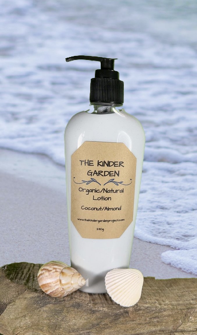 Almond Coconut Organic/Natural Lotion — The Kinder Garden Project