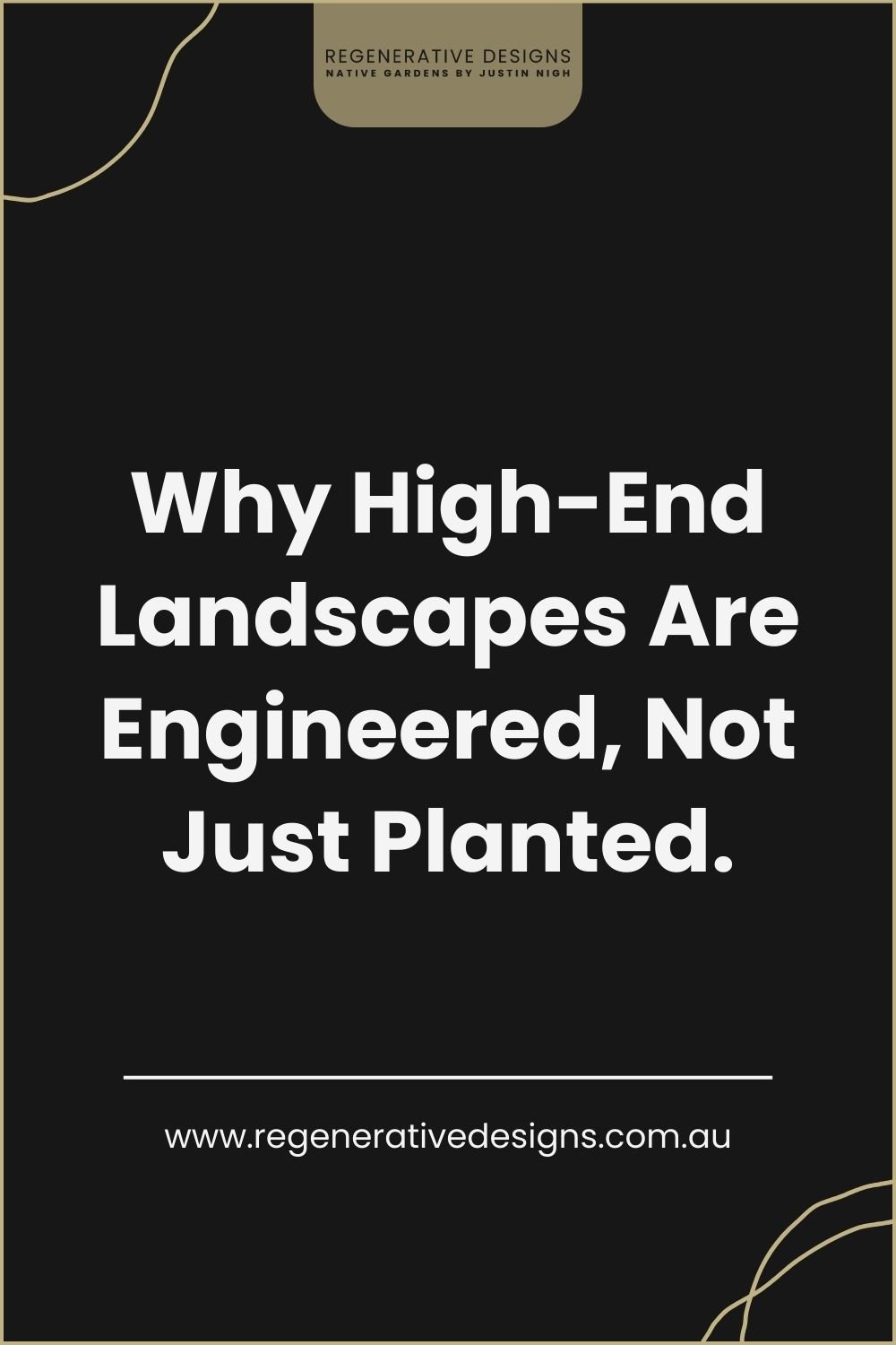 Why High-End Landscapes Are Engineered, Not Just Planted.