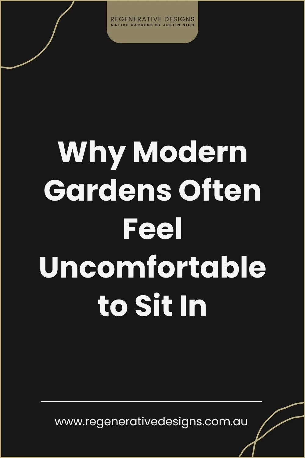 Form Over Function and Why So Many Modern Gardens Feel Uncomfortable to Sit In