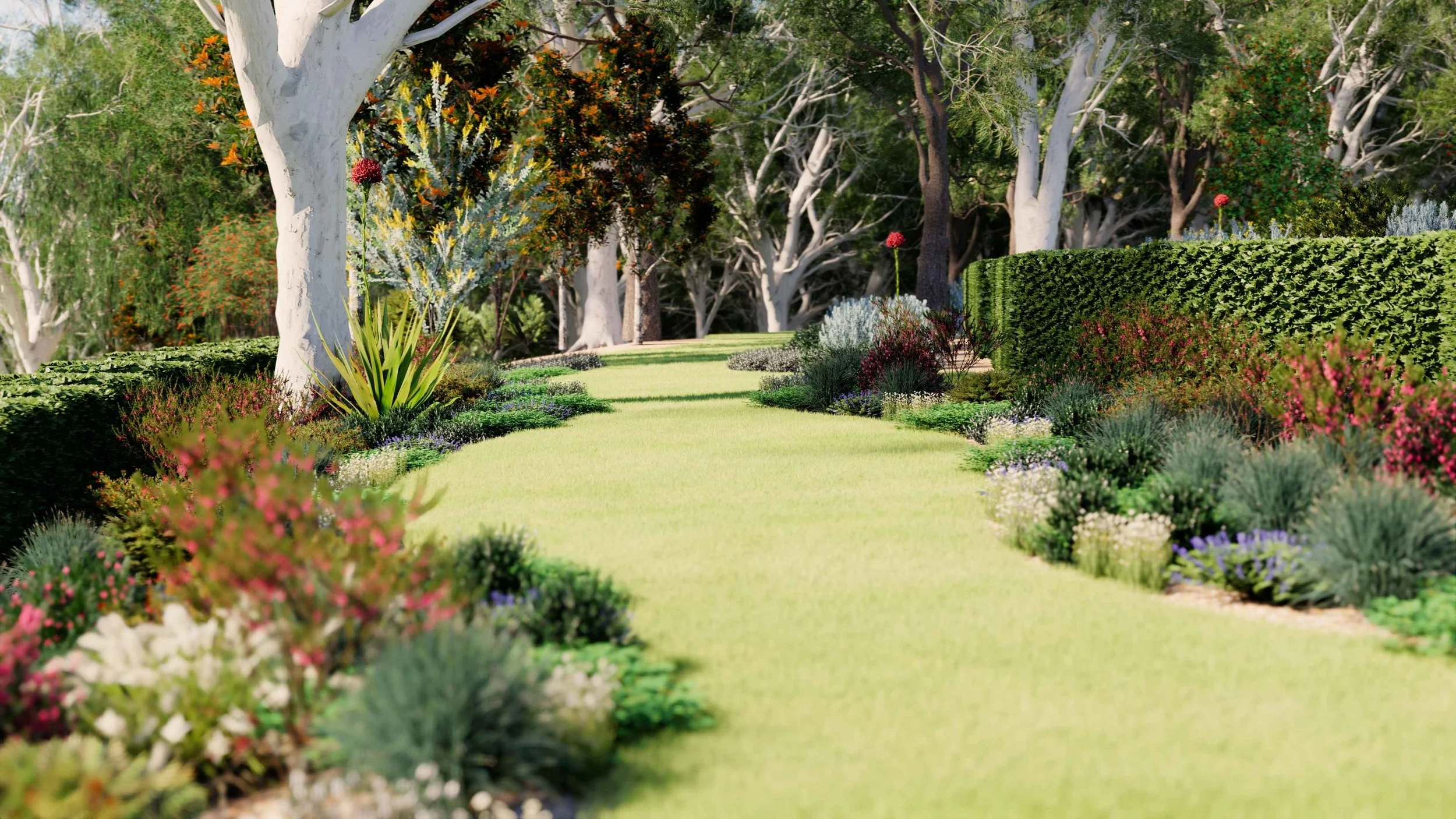 Landscape Design Mount Samson Brisbane Hinterland Native Garden Walk 2.jpg