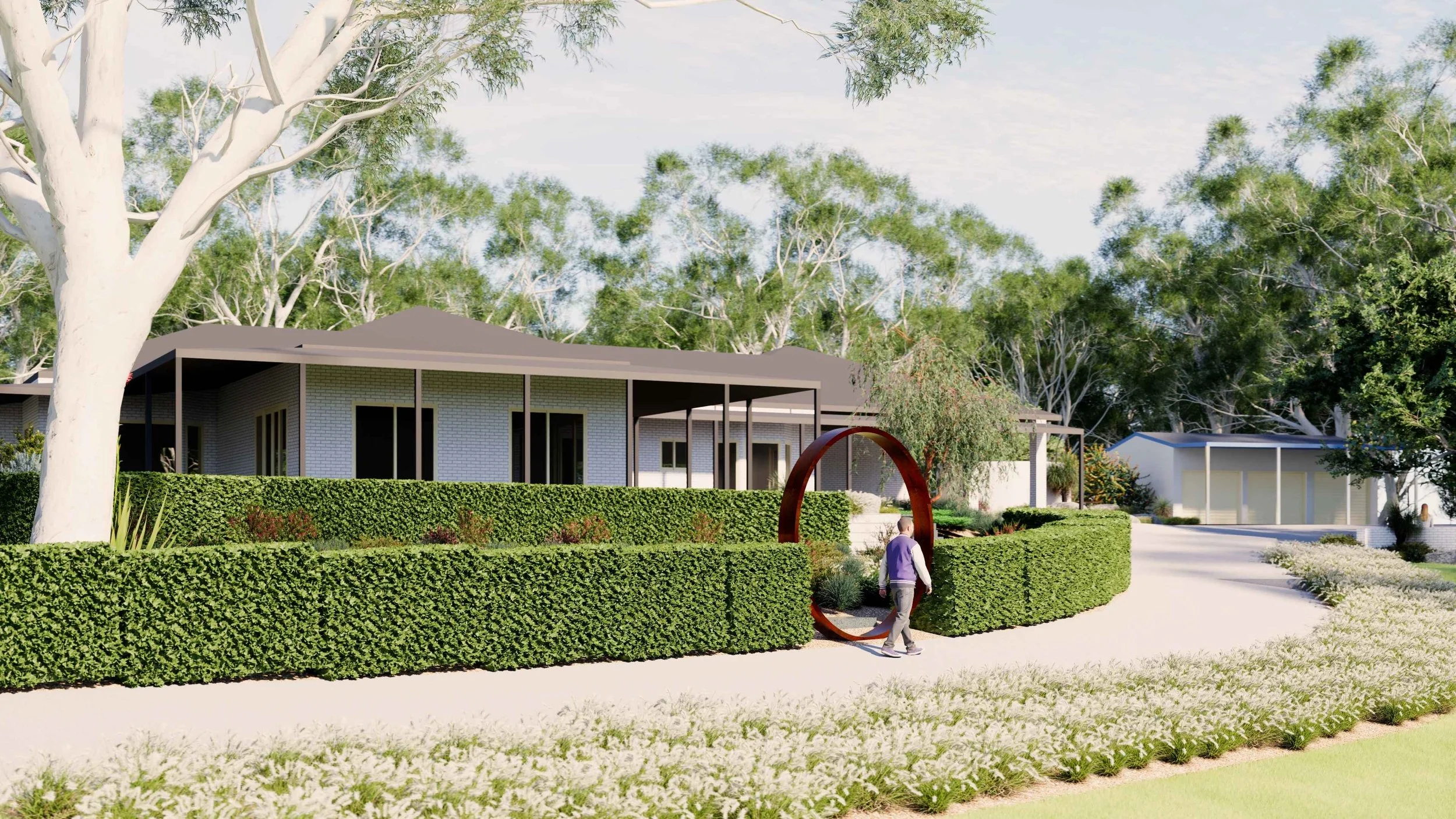 Landscape Design Mount Samson Brisbane Hinterland Native Driveway 1.jpg