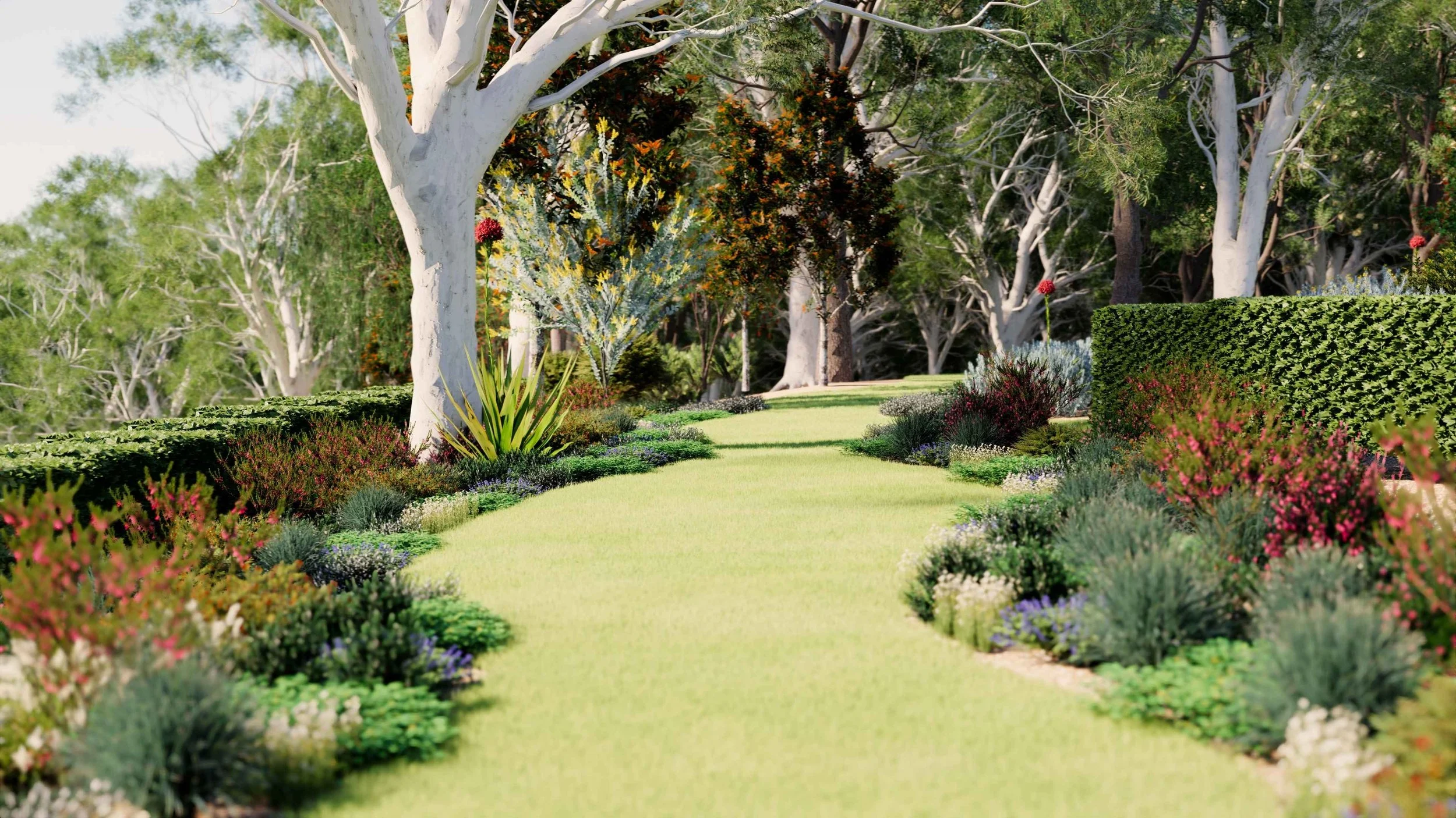 Landscape Design Mount Samson Brisbane Hinterland Native Garden Walk 1.jpg