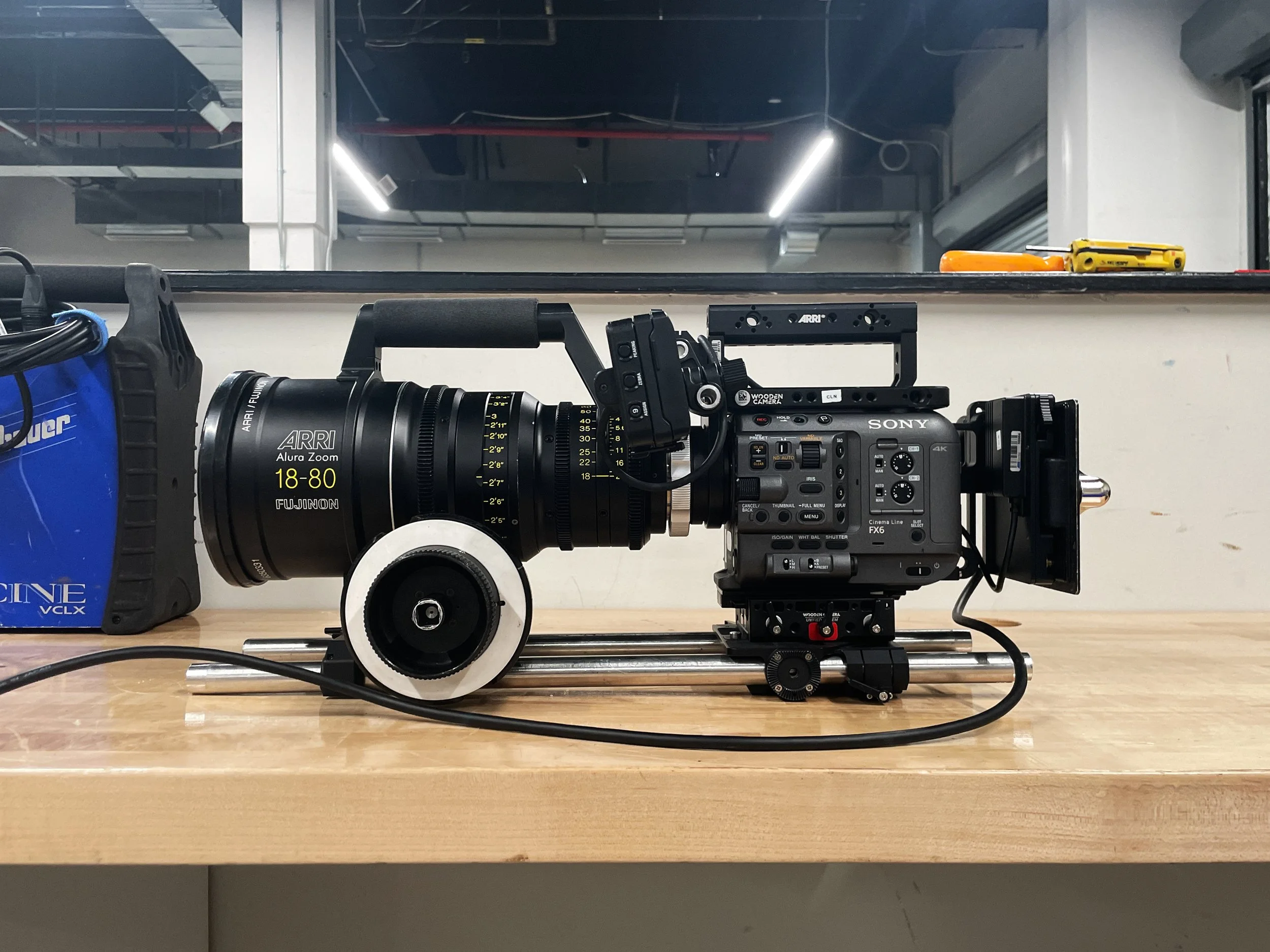 Sony fx6 + ARRI Alura Zoom | ARRI Rental; Prep Tech