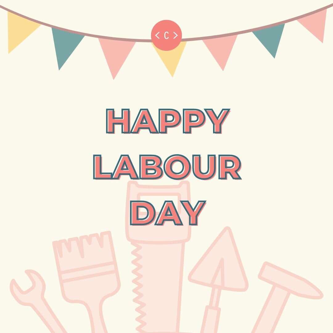 Happy Labour Day to all the hardworking individuals who make our world a better place, one day at a time! ✨