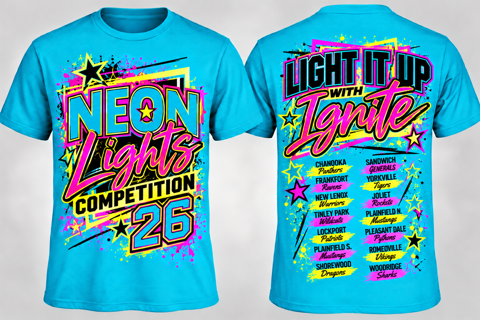 2026 Neon Lights Competition Shirt