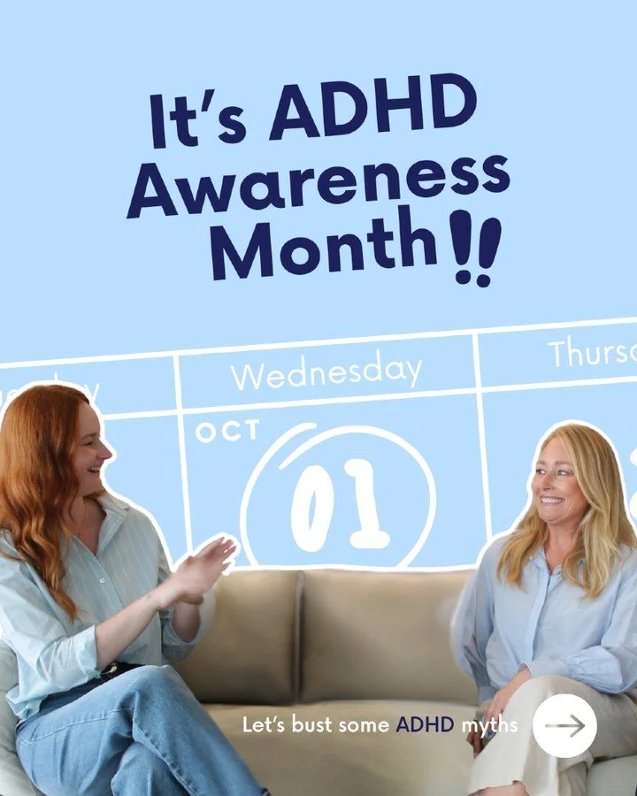 October is ADHD Awareness Month, and it&rsquo;s time to bust the myths.

ADHD isn&rsquo;t laziness or lack of effort, it&rsquo;s about how the brain regulates attention, emotions, and motivation.

With the right support and strategies, ADHD brains do