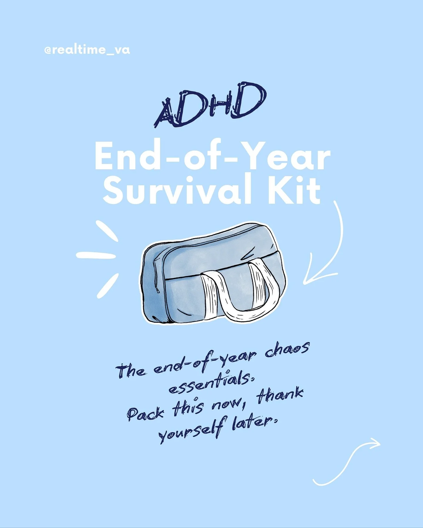 Save this survival kit and get ahead before the December rush. 💫

Small actions now = calmer holidays later.

#adhdfriendly #adhdlife #adhdorganization