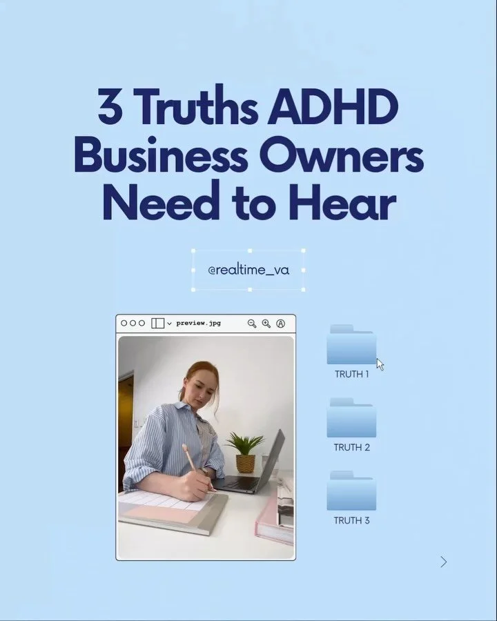And BONUS truth 4&hellip;

If you&rsquo;re starting to think support is a good option for you our $99 Try Us For A Week Trial Offer is literally MADE for you. 

Head to the link in our bio (you won&rsquo;t regret it) 💙

#adhdsupport #adhdtips
