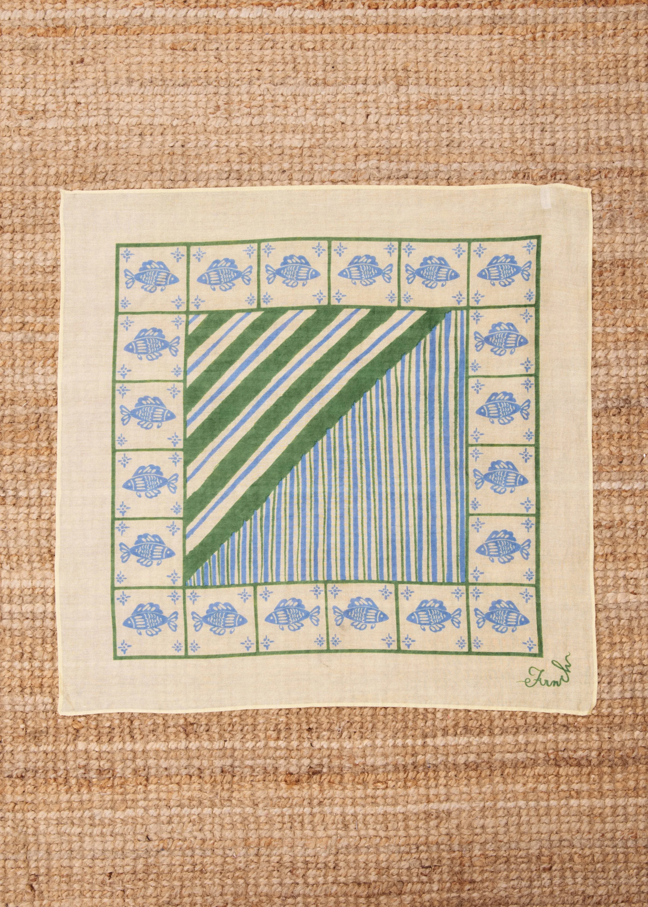 FRNCH Tuch in Light Yellow