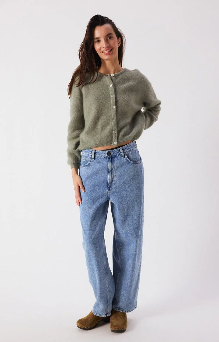 American Vintage Cardigan Vitow in Khaki