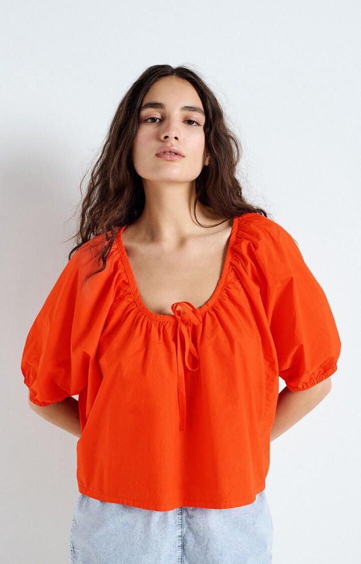 American Vintage Bluse Bailow in Gazpacho Red