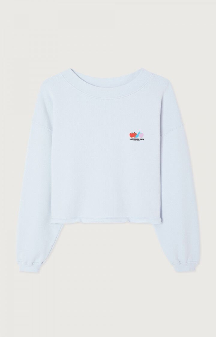 American Vintage Sweatshirt Atubay in Baby Blue