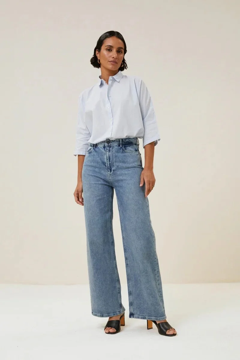 By Bar Bluse Norel in Light Blue
