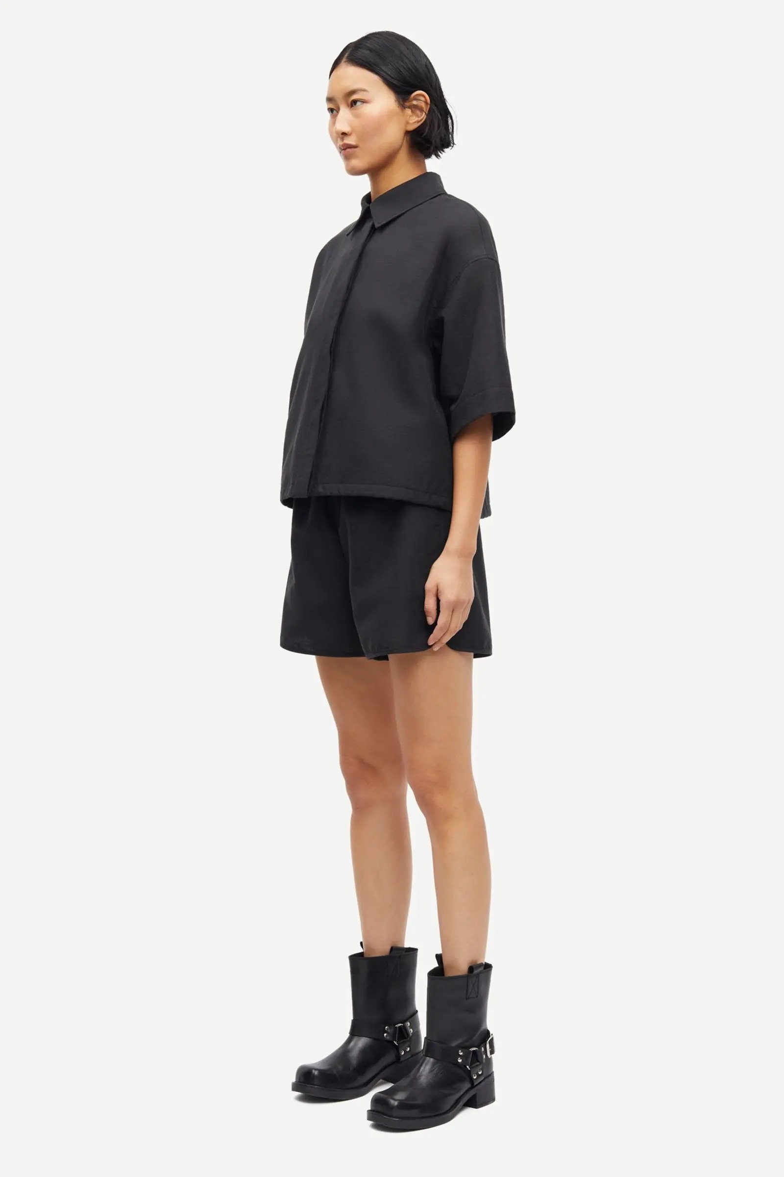 Samsoe Samsoe Bluse Salula in Black