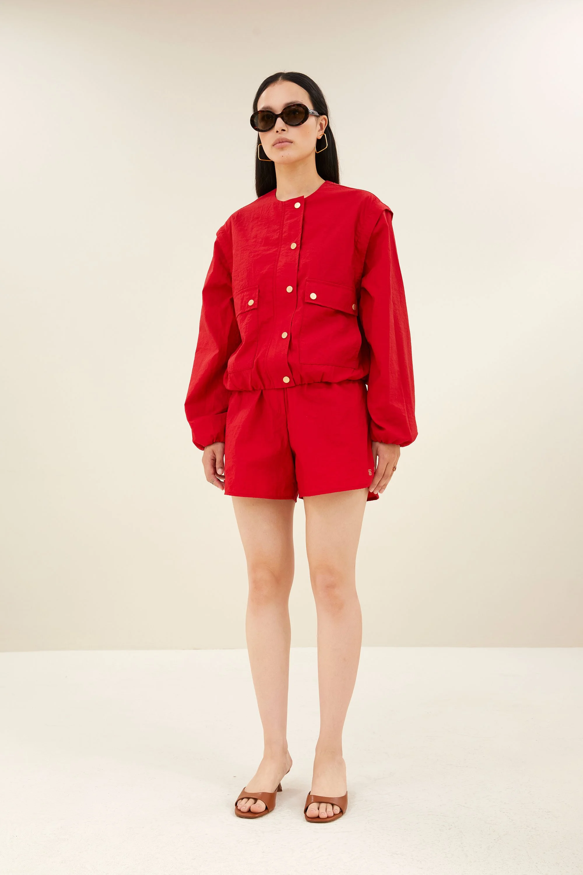 By Bar Jacke Maggie in Red