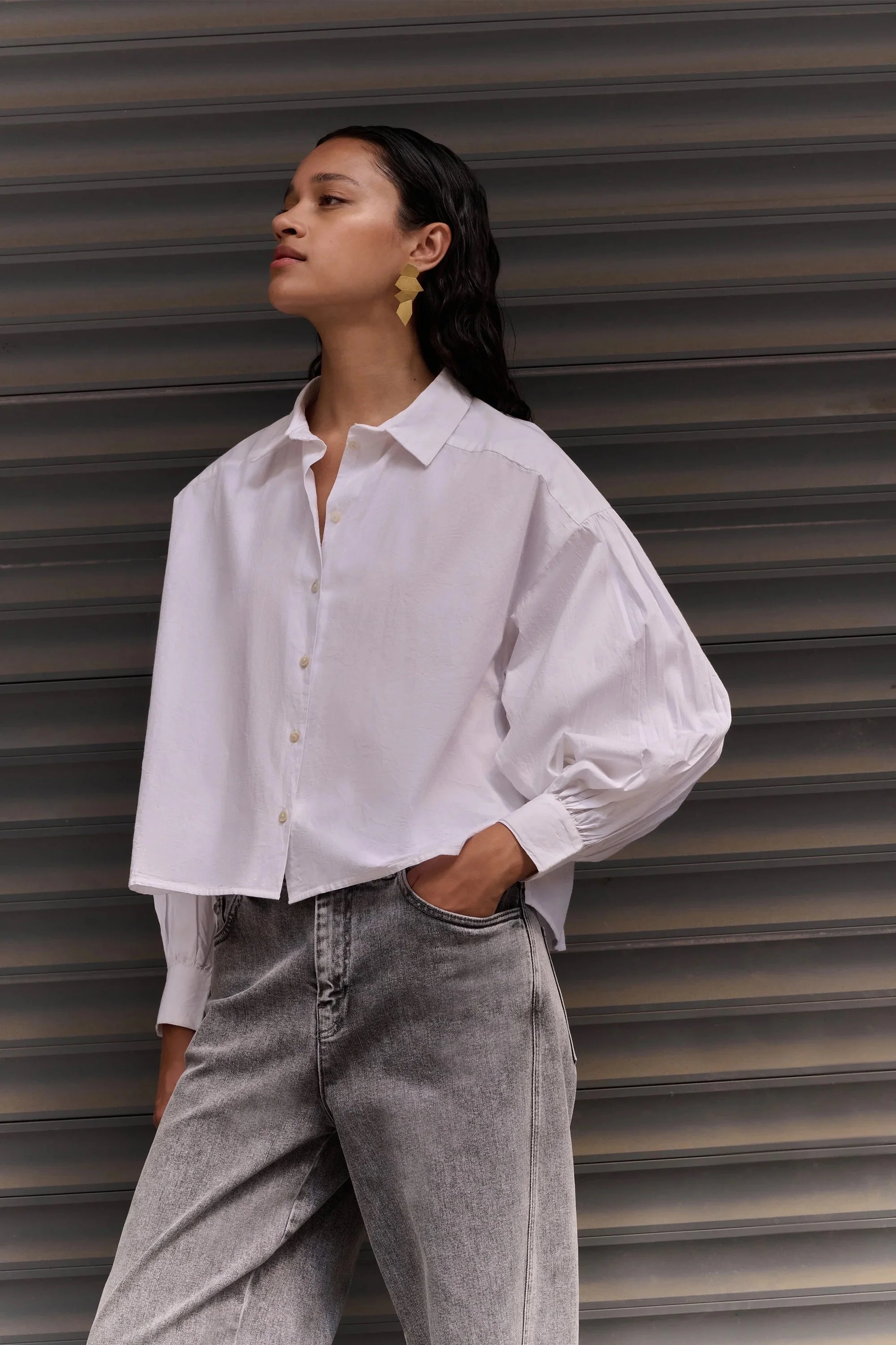 By Bar Bluse Sarah in White