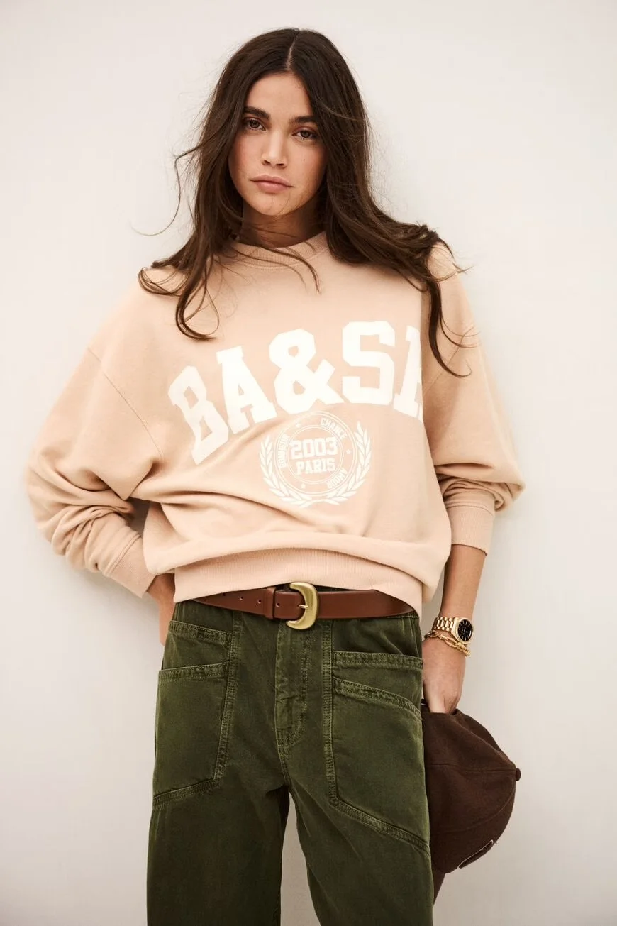 Bash Sweatshirt Benjamin in Poudre