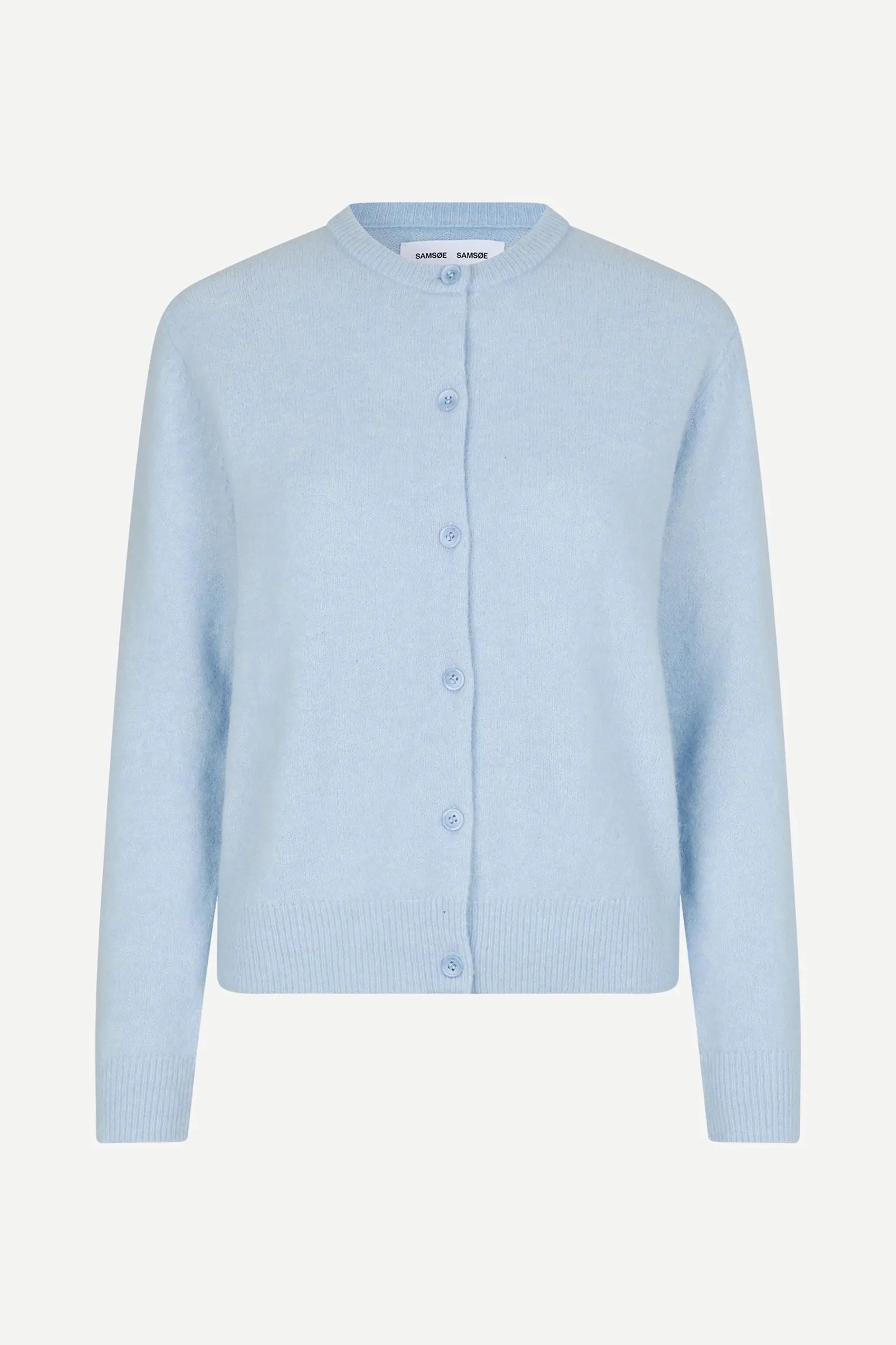 Samsoe Samsoe Cardigan Nor O Short in Skyway