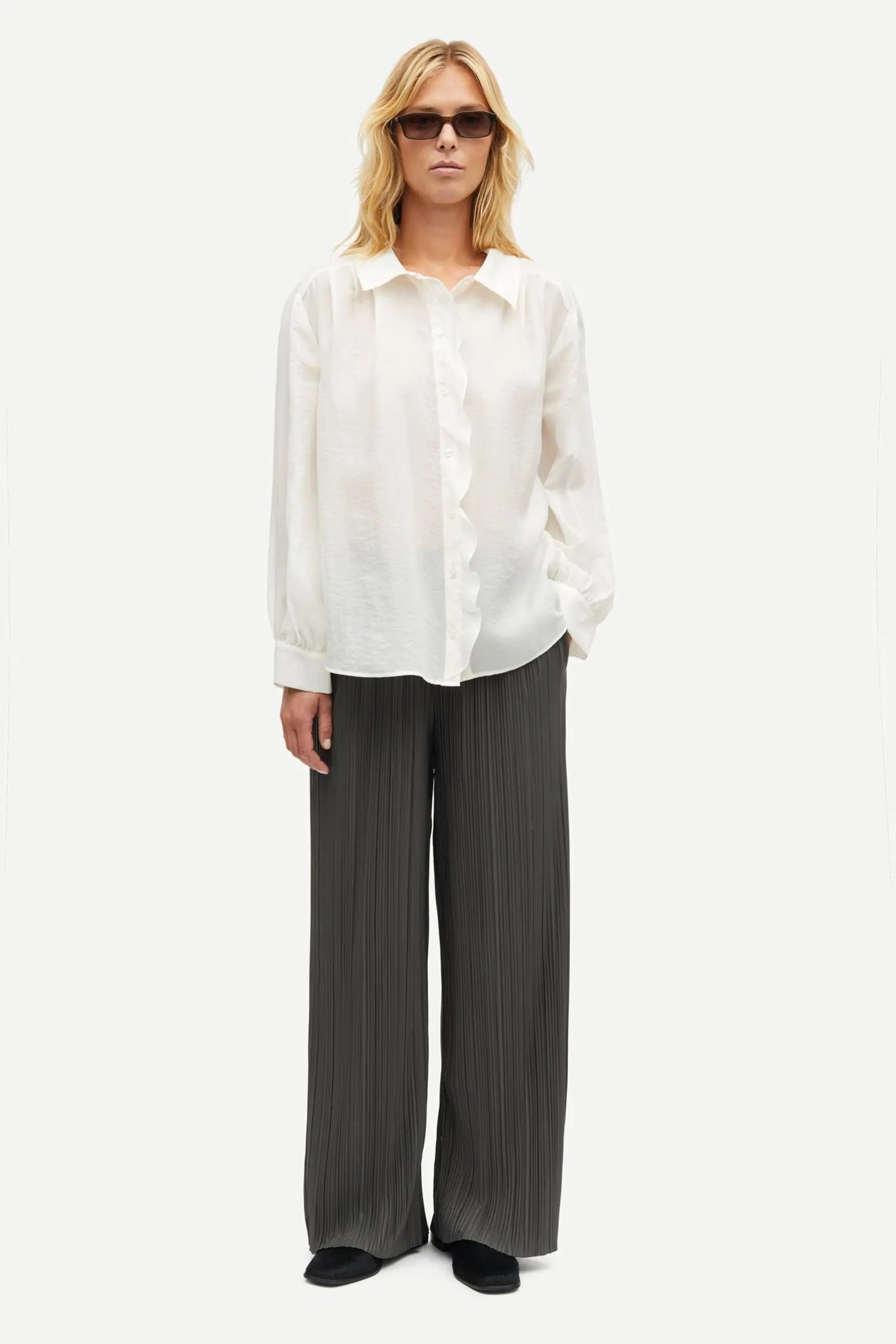 Samsoe Samsoe Bluse Sathistle in Off White