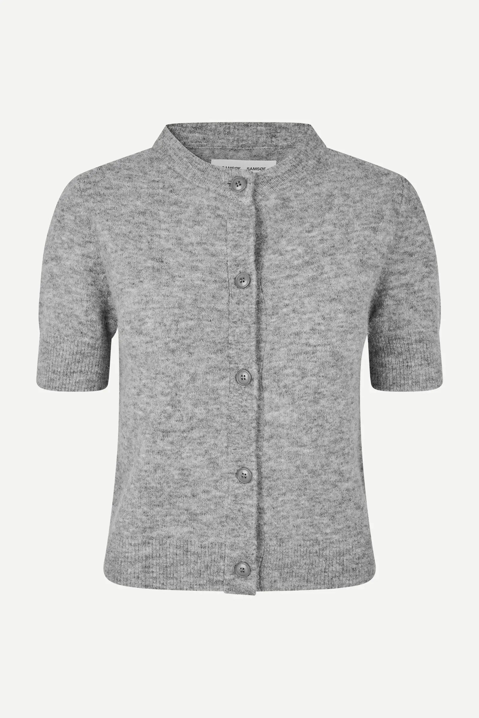 Samsoe Samsoe Cardigan Sanoura in Grey Melange