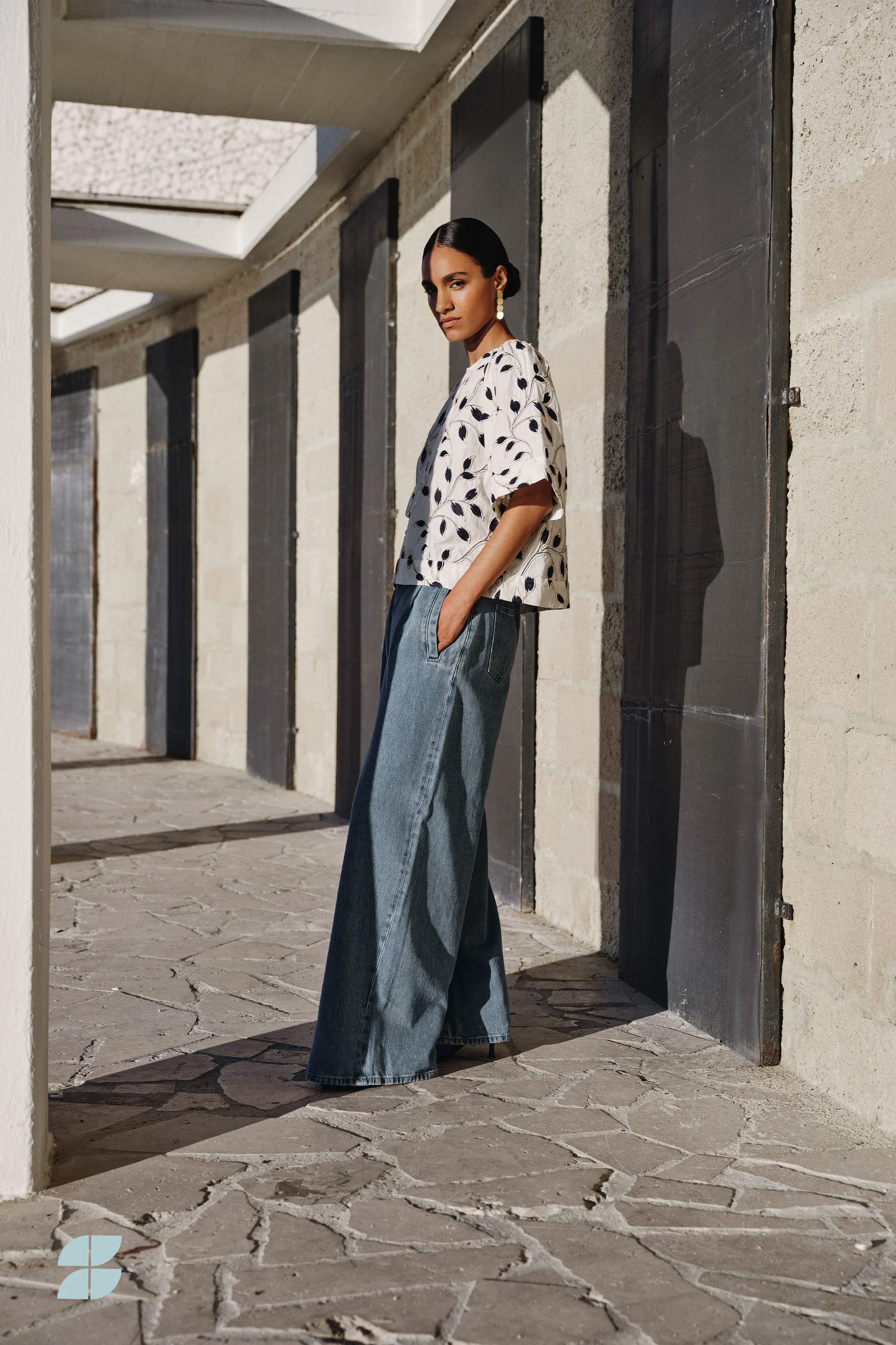 By Bar Bluse Olivia Botanic