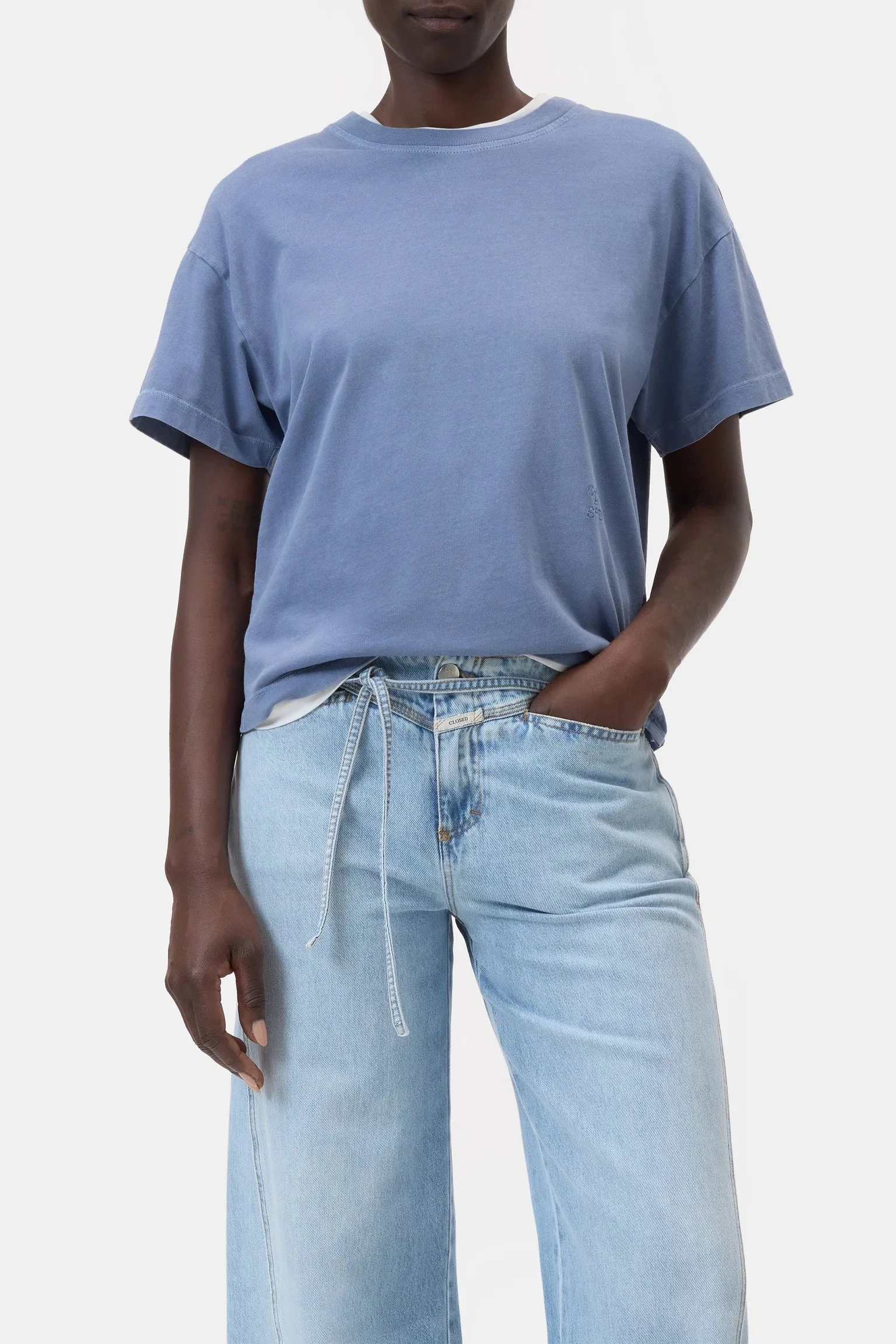 Closed Shirt mit Schlitz