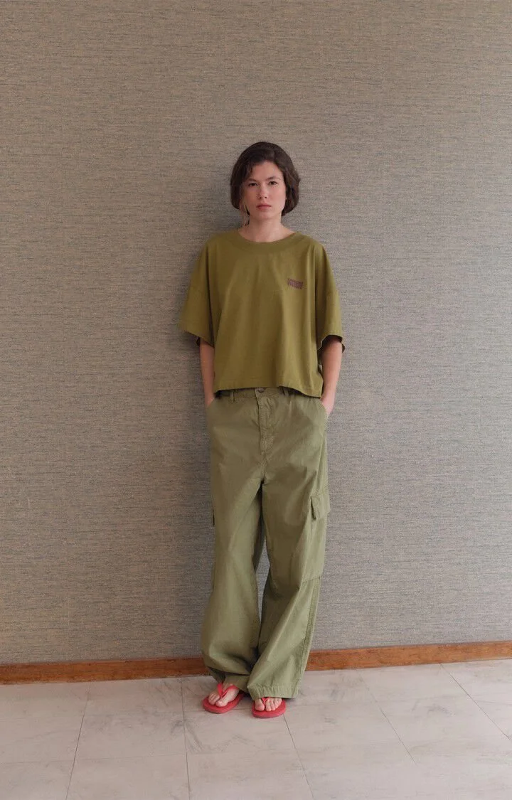 American Vintage Shirt Gixy in Olive