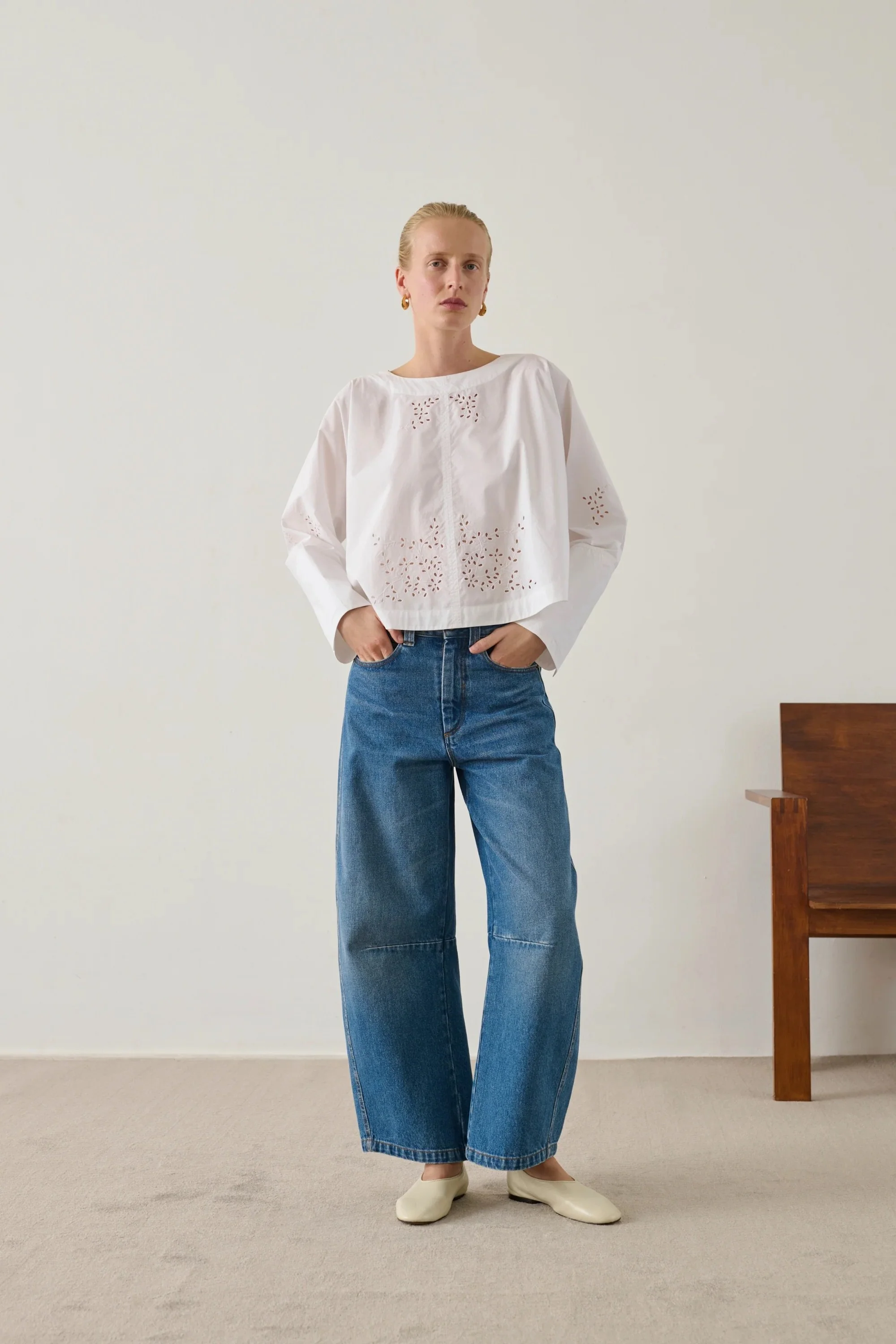 Soeur Bluse Irene in White