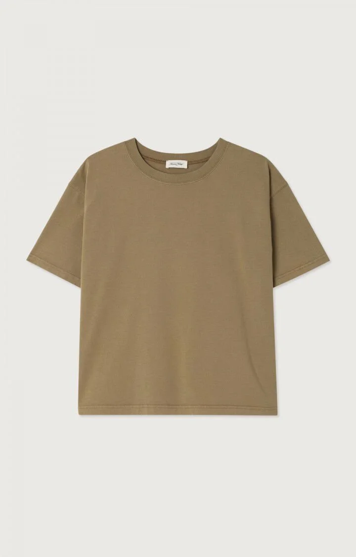 American Vintage Shirt Fizvalley in Khaki