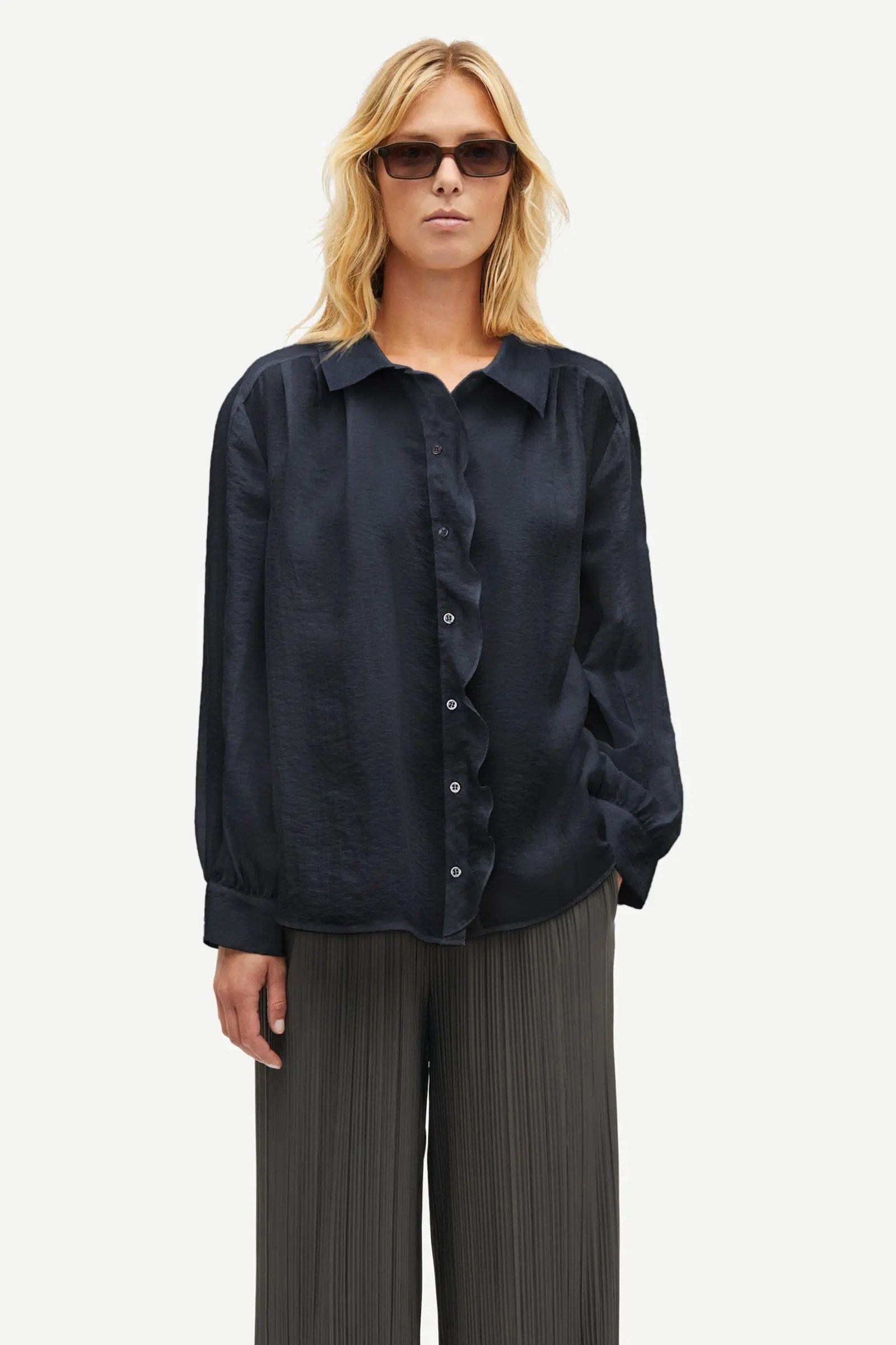 Samsoe Samsoe Bluse Sathistle in Salute