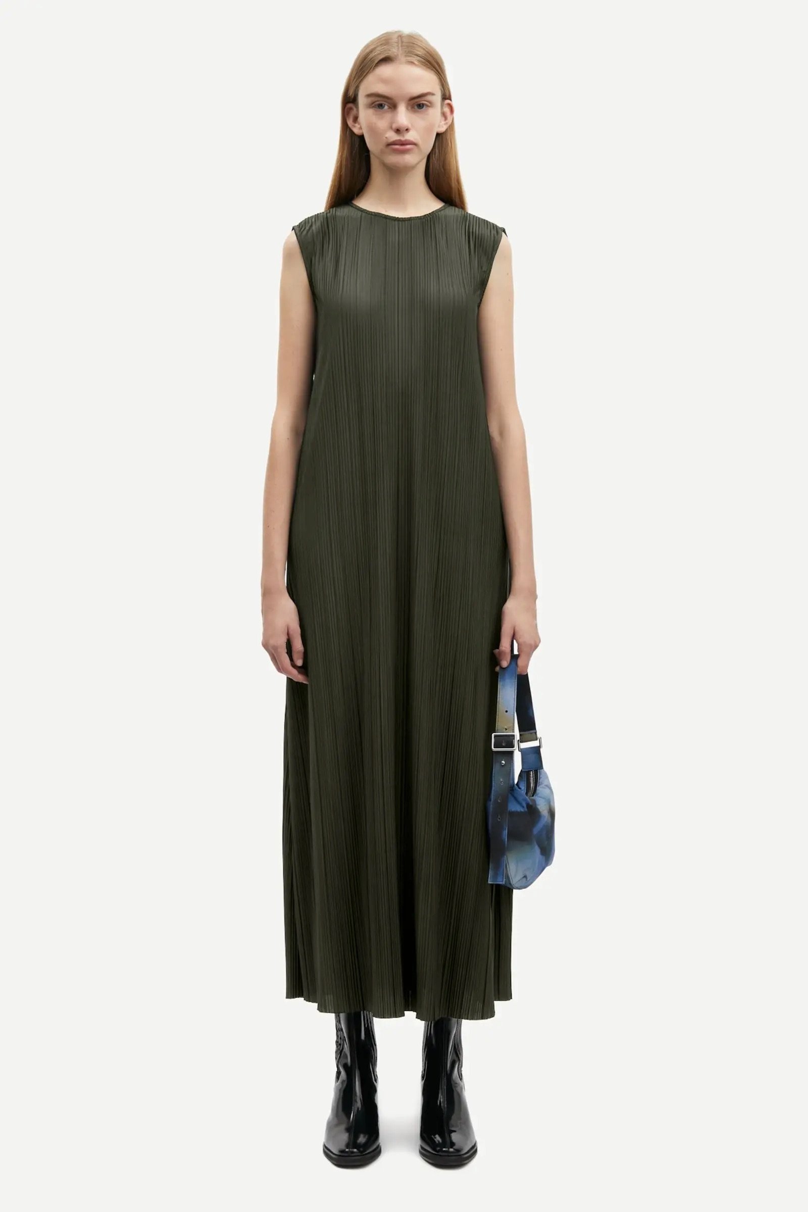 Samsoe Samsoe Kleid Sauma in Khaki