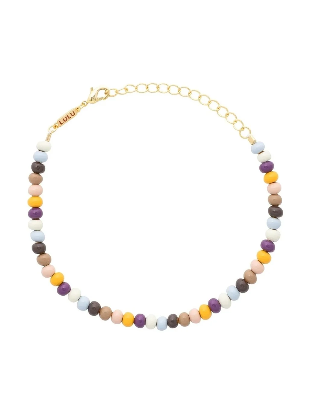 LULU Copenhagen Armband Color Ball in Golden Harvest