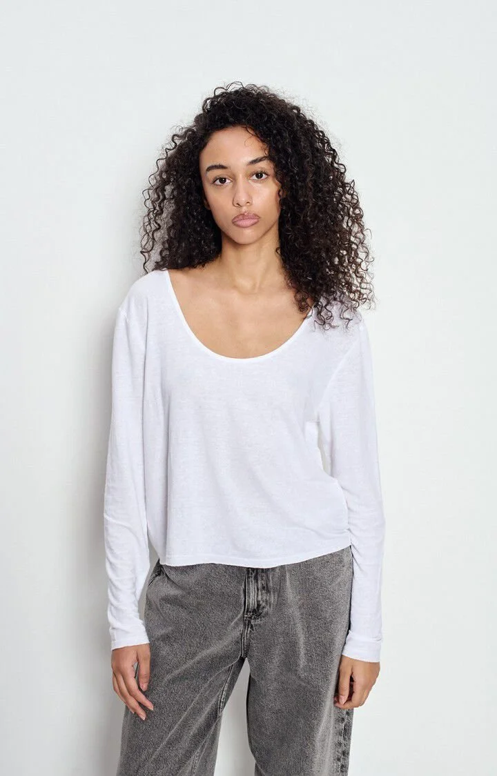 American Vintage Longsleeve Dualy in White