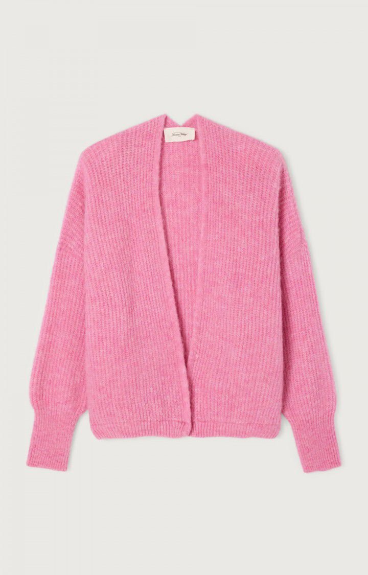 American Vintage Cardigan East in Bubblegum Pink