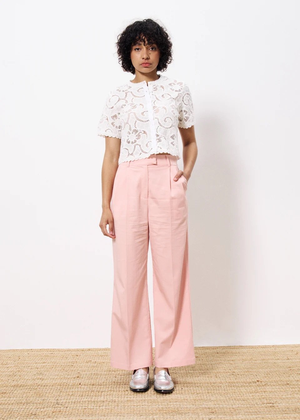 FRNCH Bluse Aelya in White